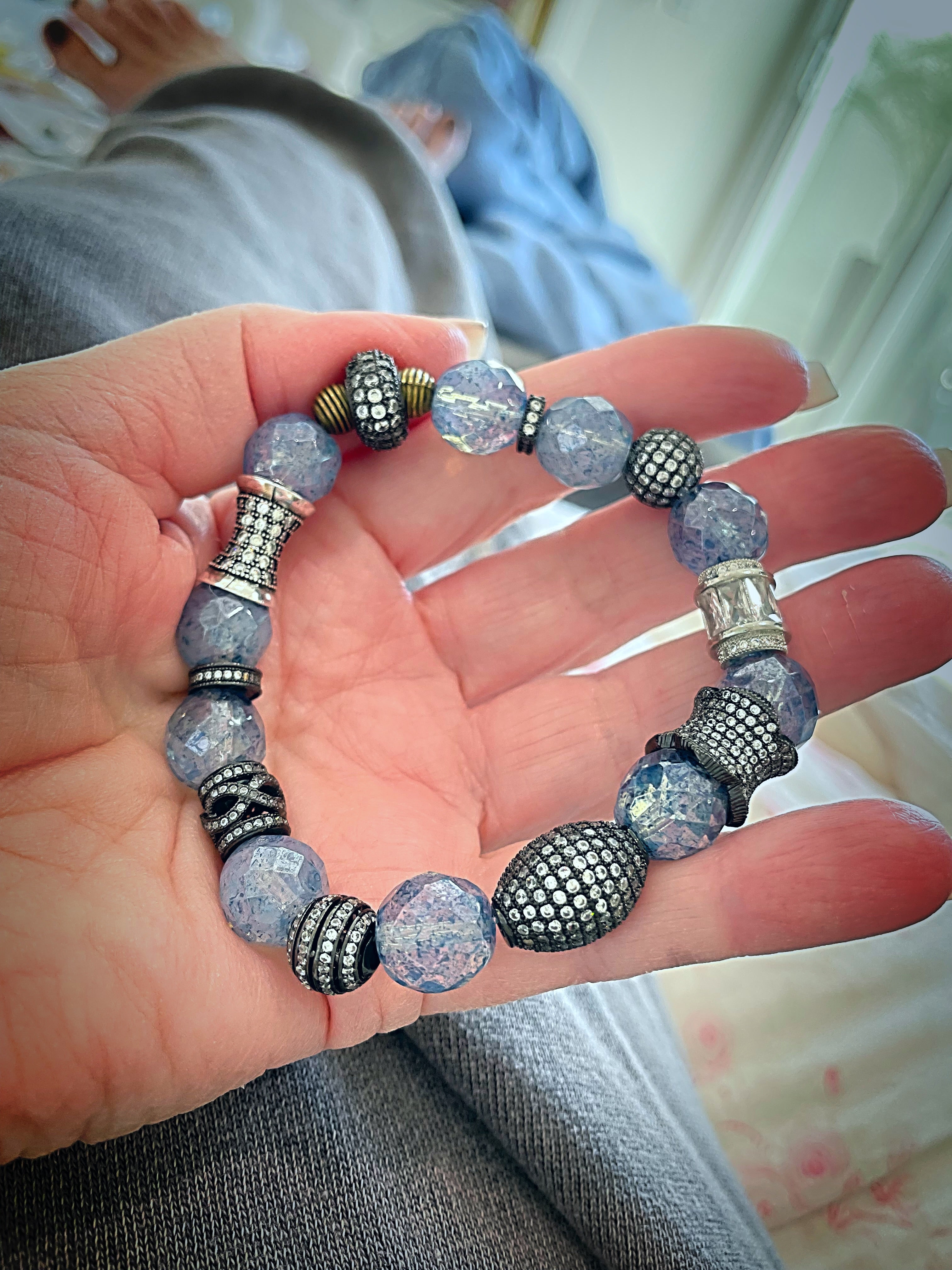 Faded Denim Shimmering