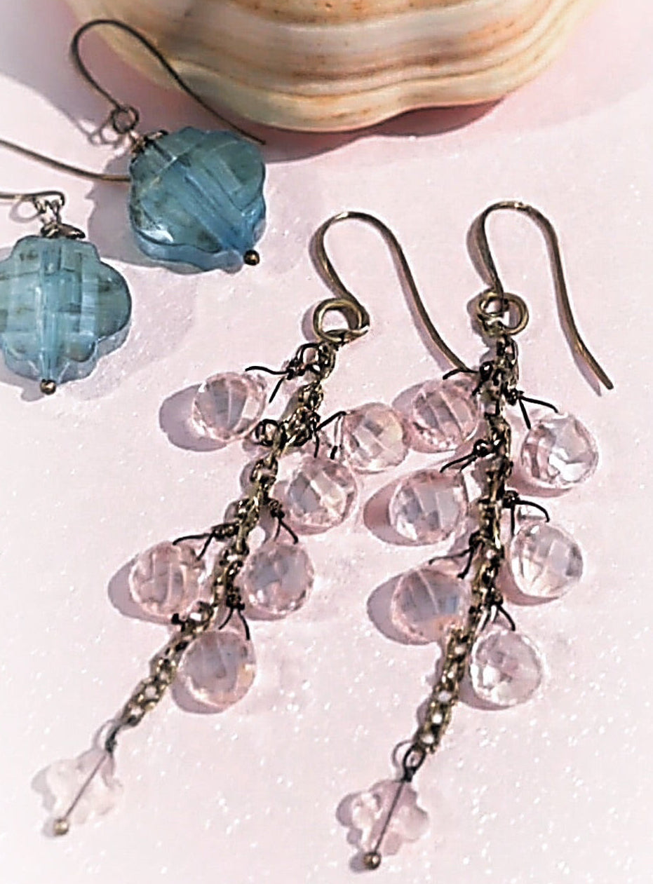 Shell Pink Earrings