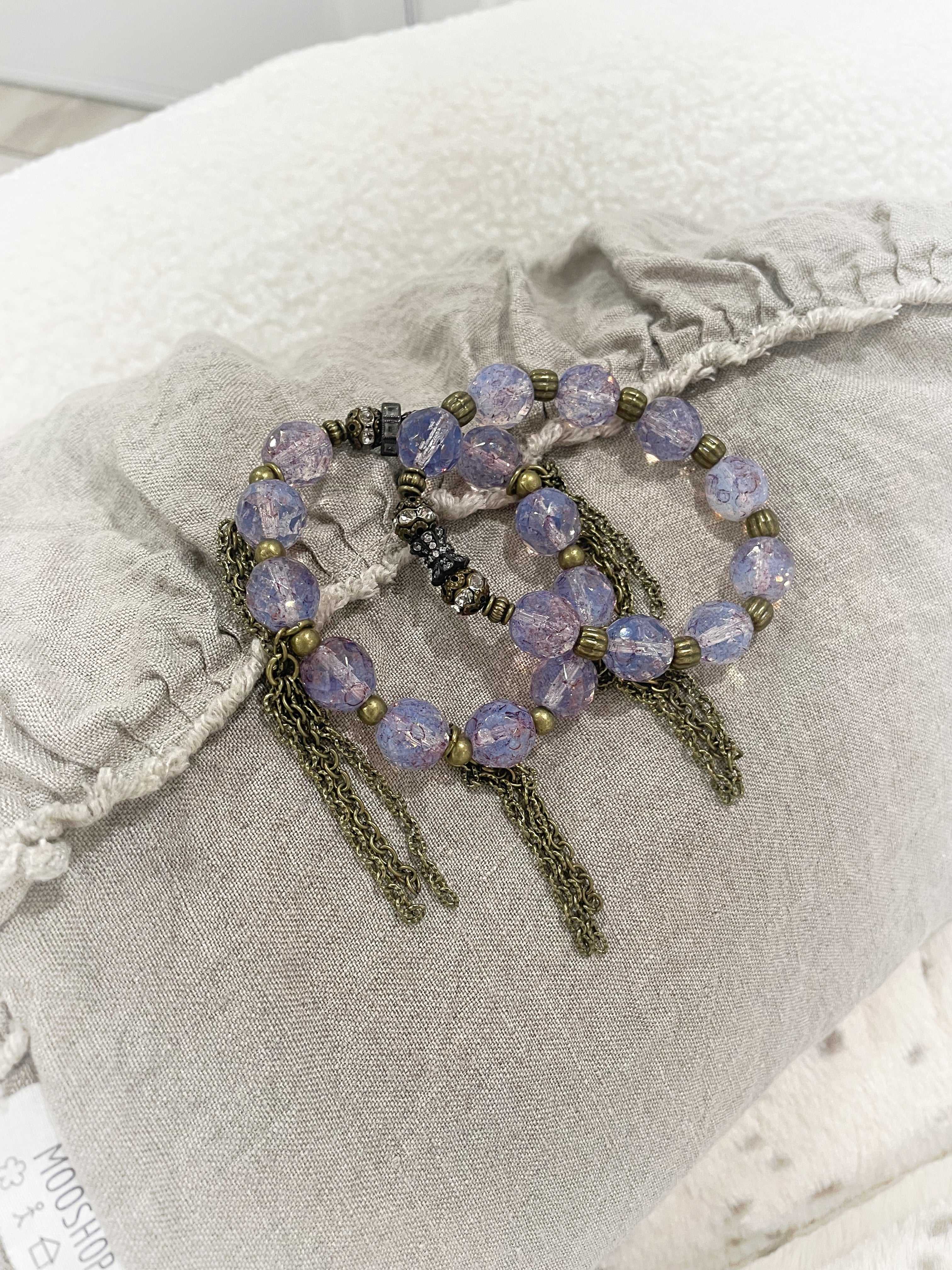 Lavender Velvet Stack