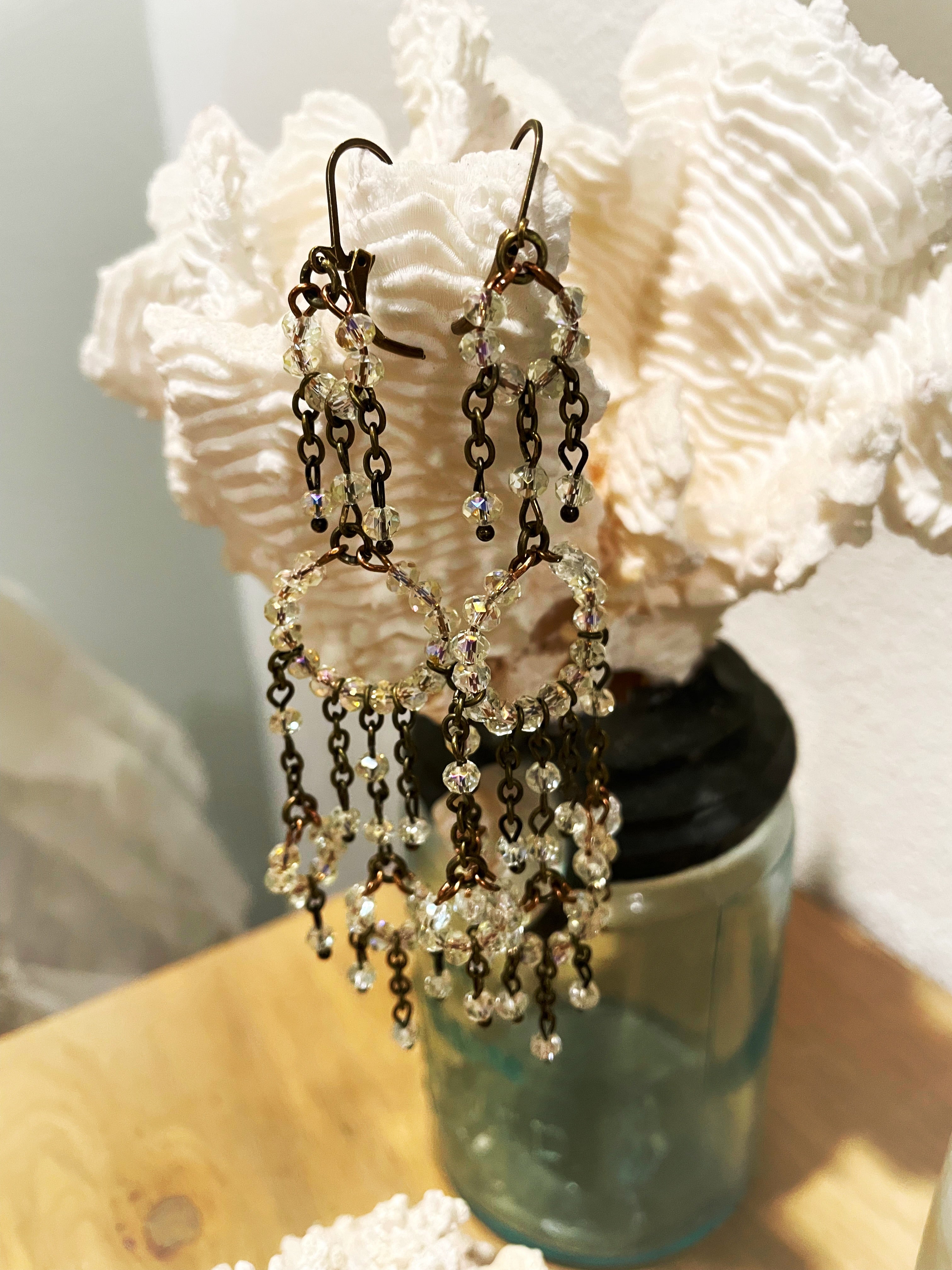 Lemon Ice Flower Chandeliers