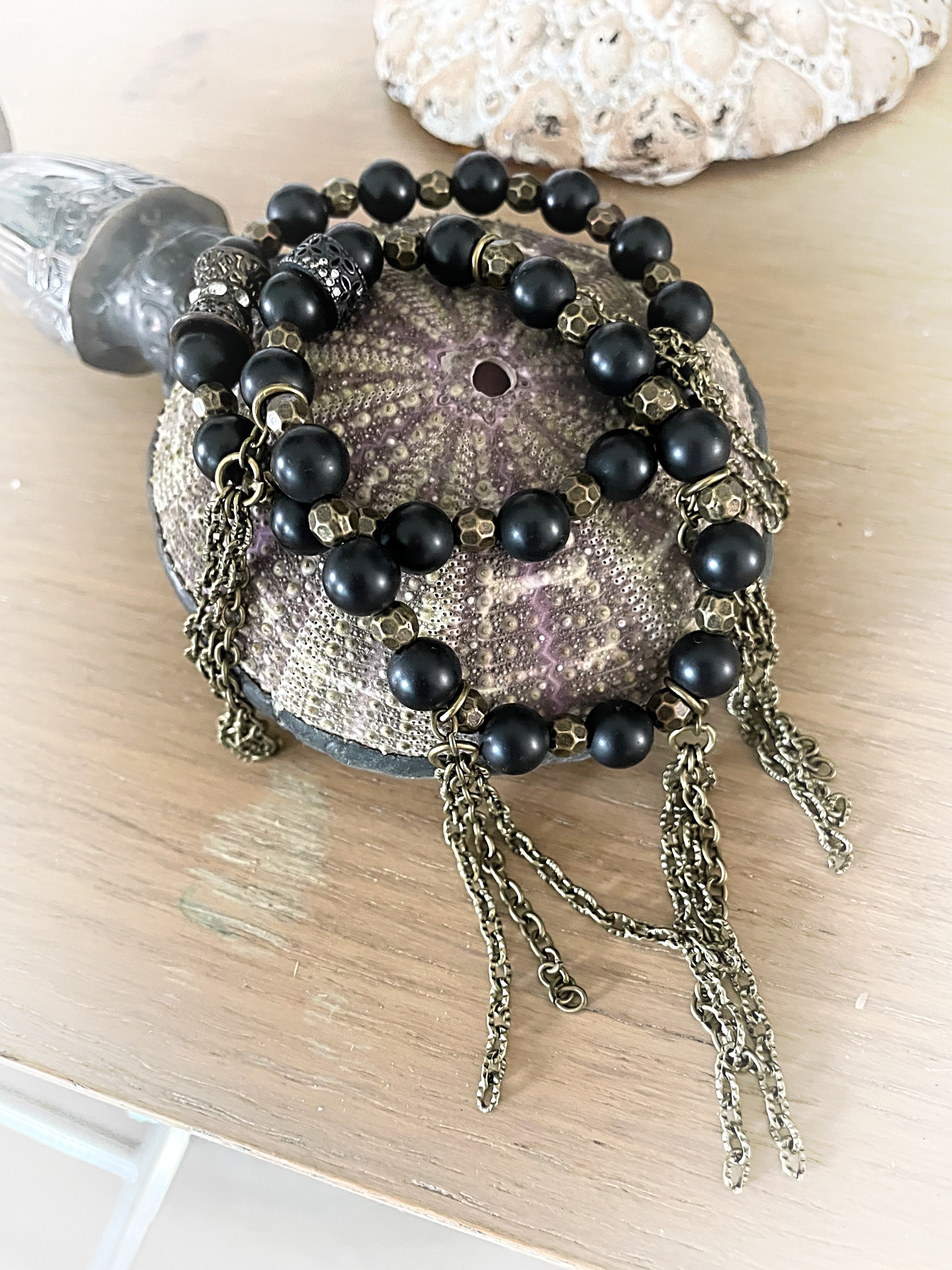 Matte Black Harmony Bracelets