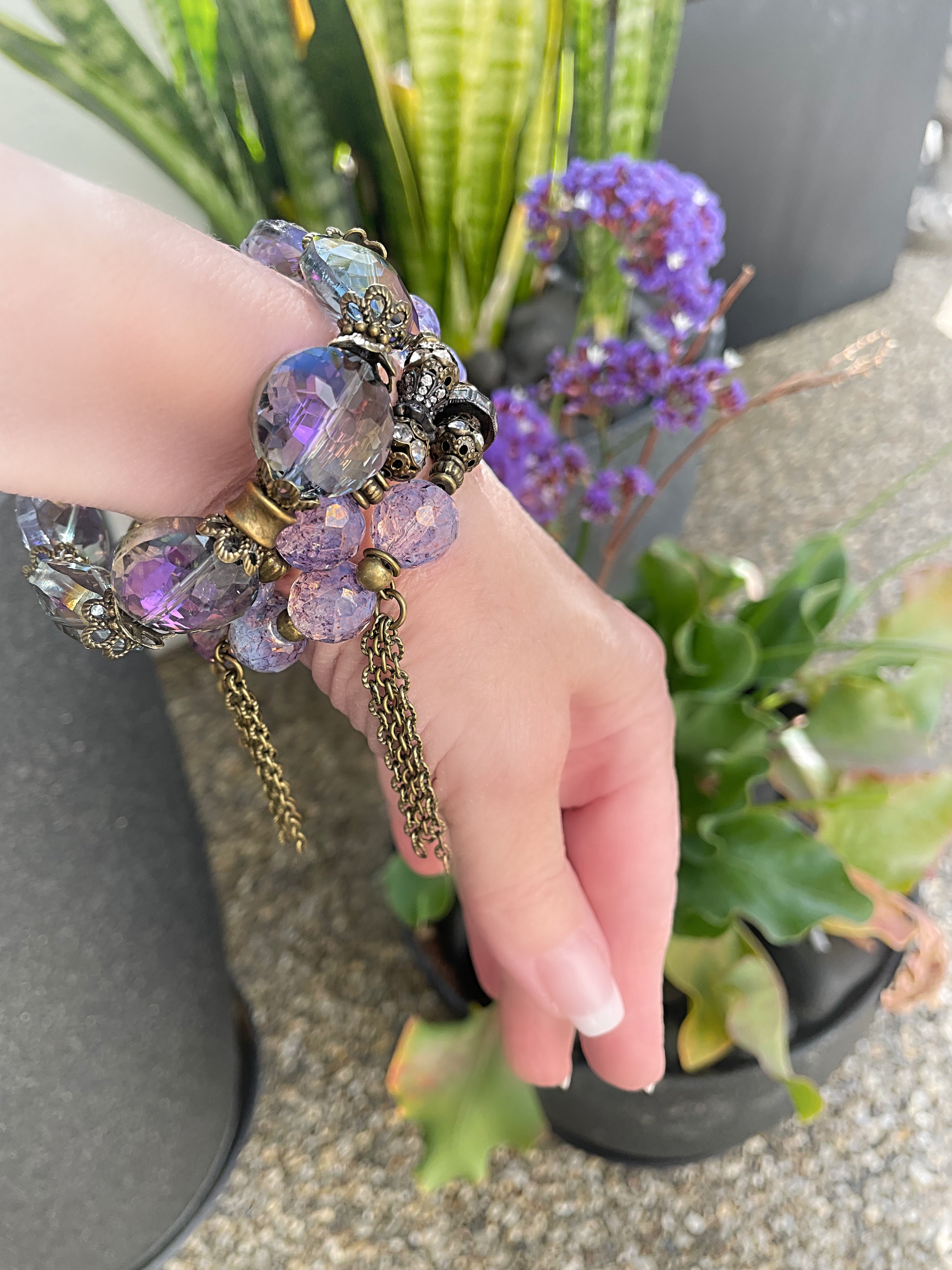 Sea Purple Bracelet