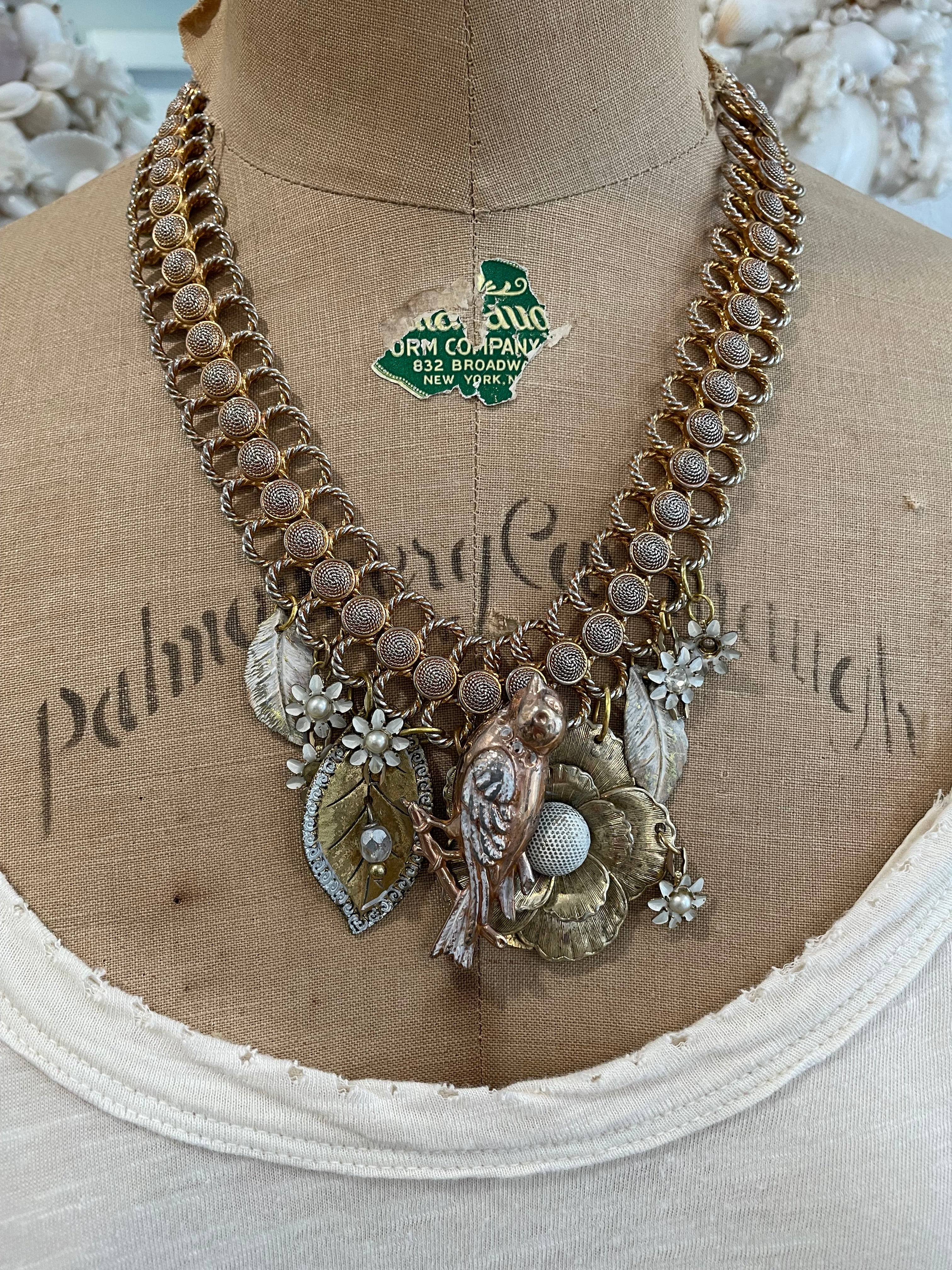 Vintage Bird Nesting