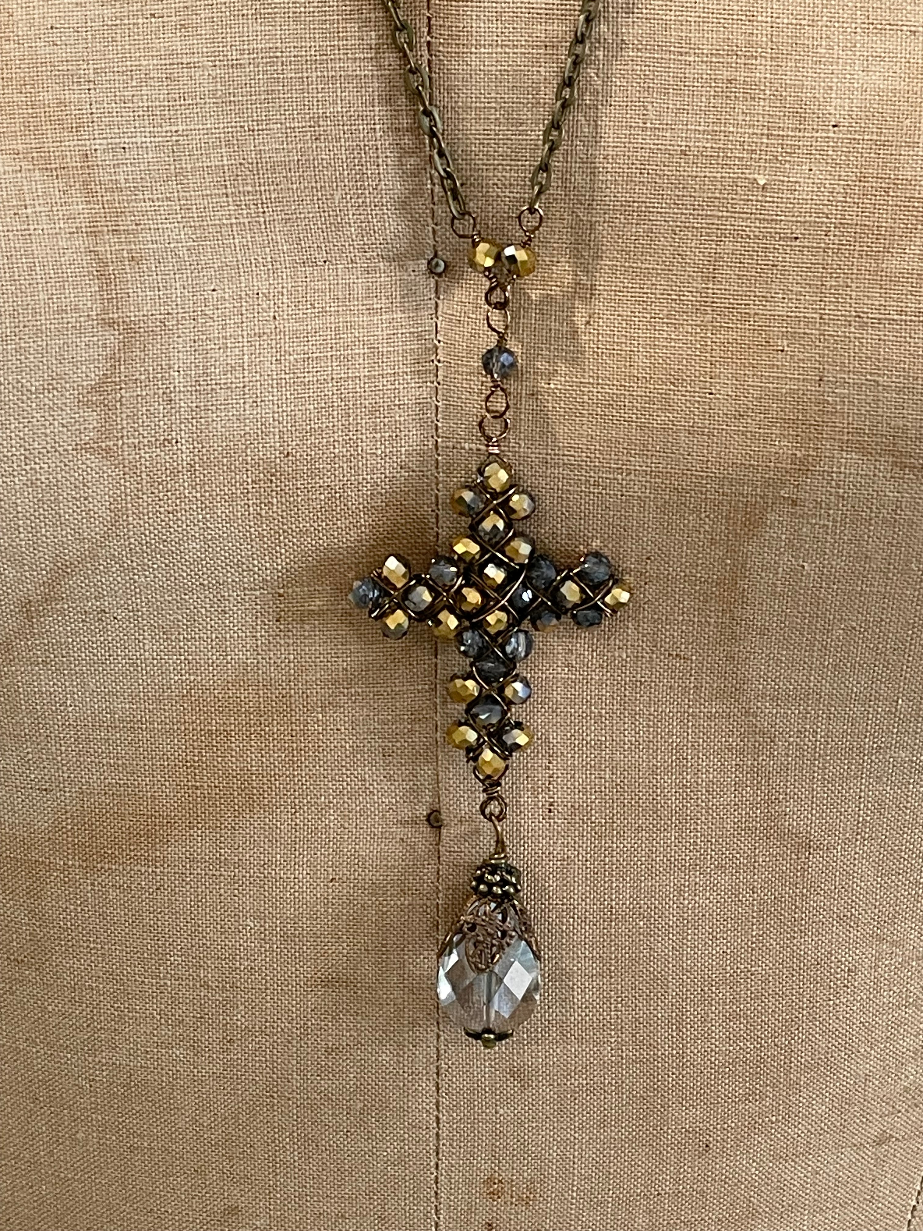 Golden Grey Cross