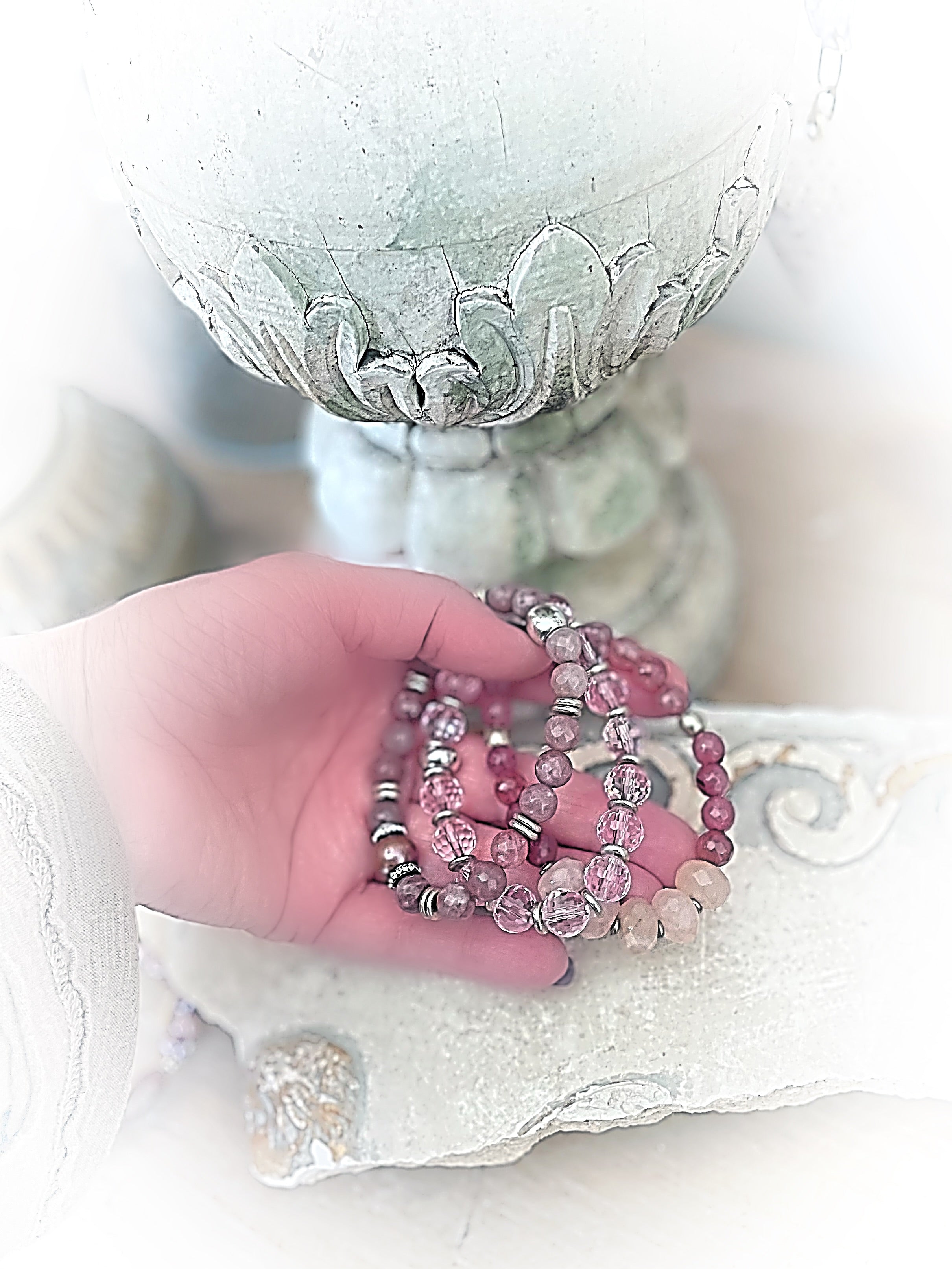 Reserved Terri Pink Candy Stack