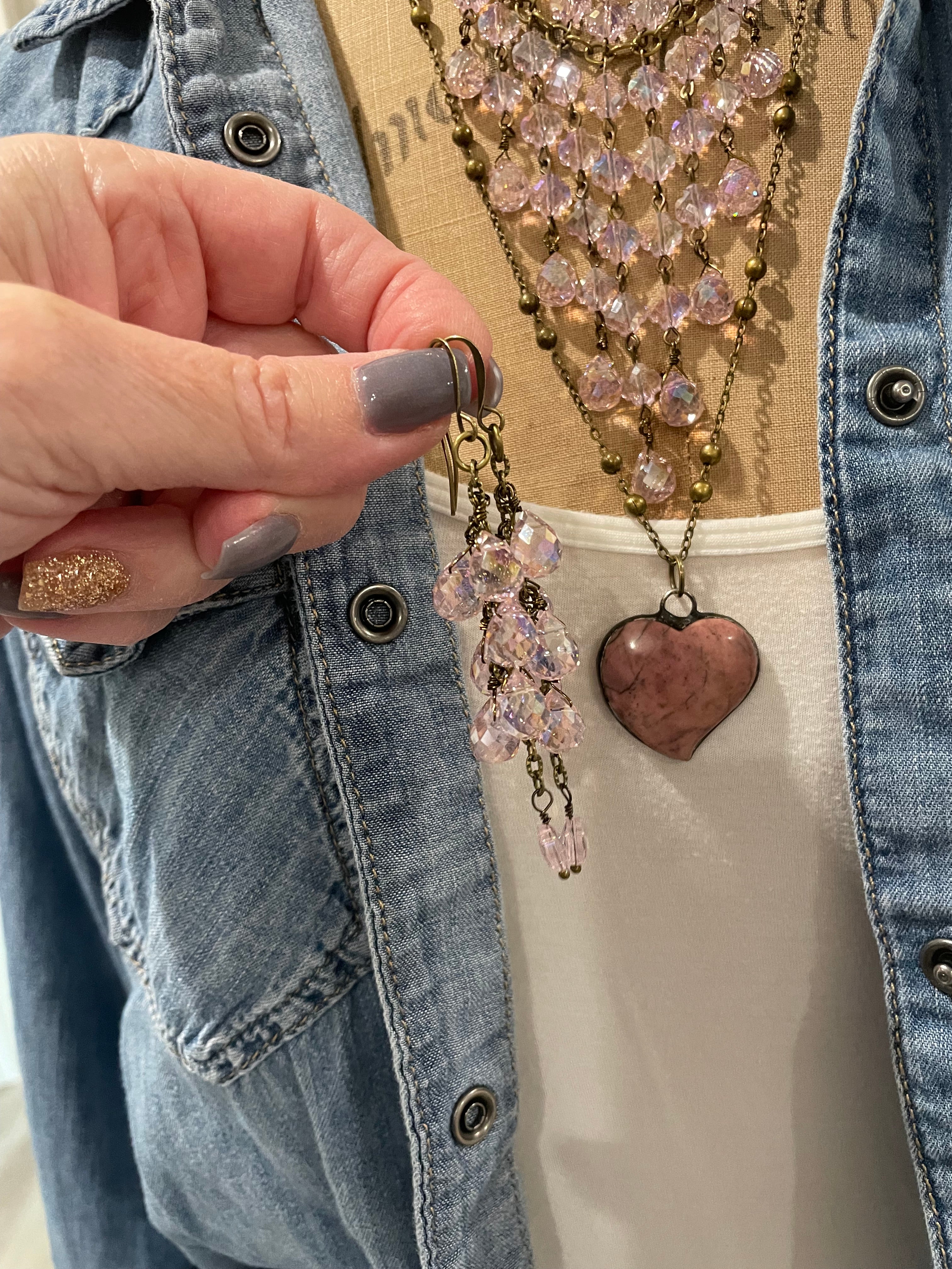 Rose Pink Heart