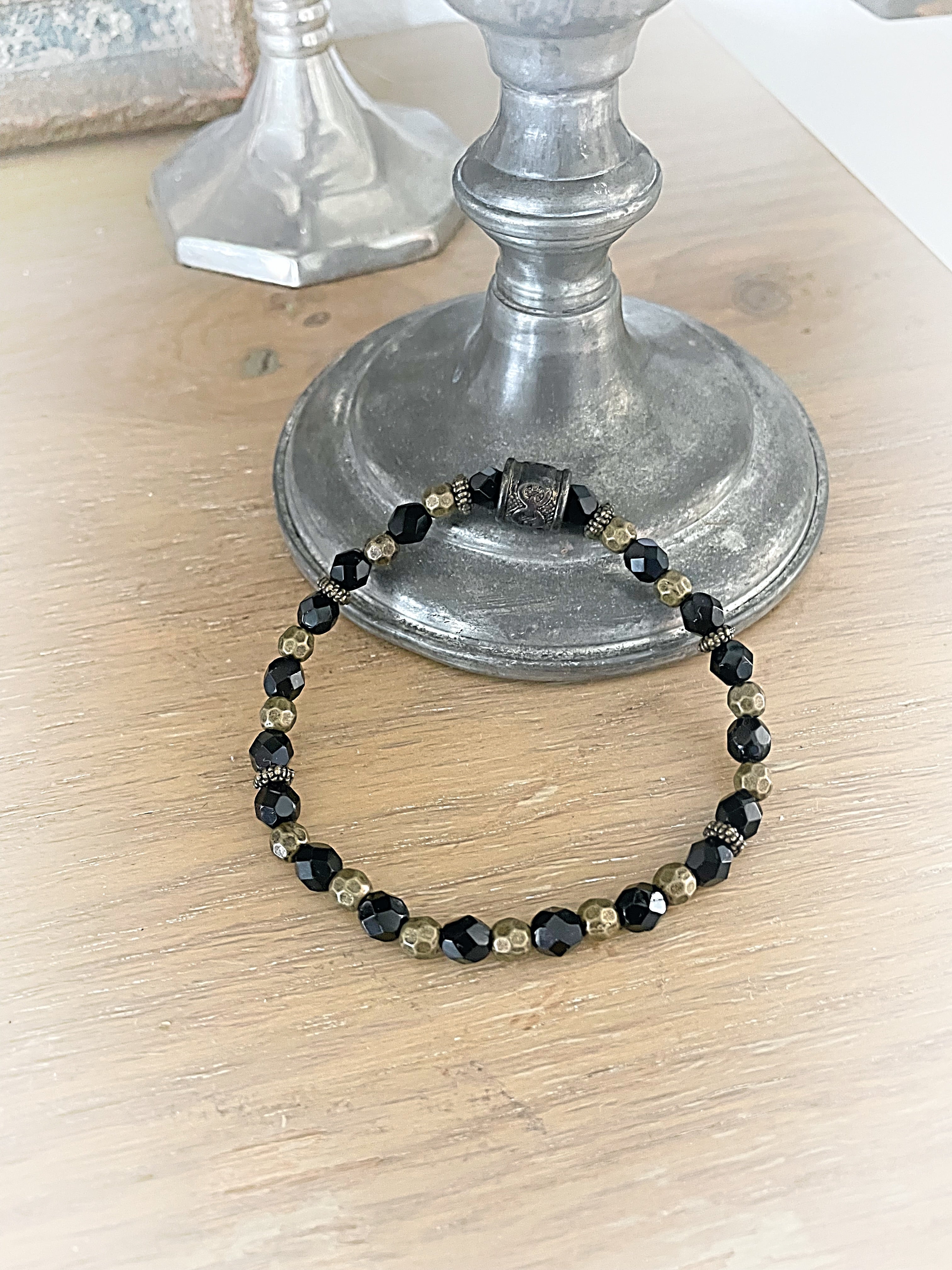 Shining Black Harmony Bracelets