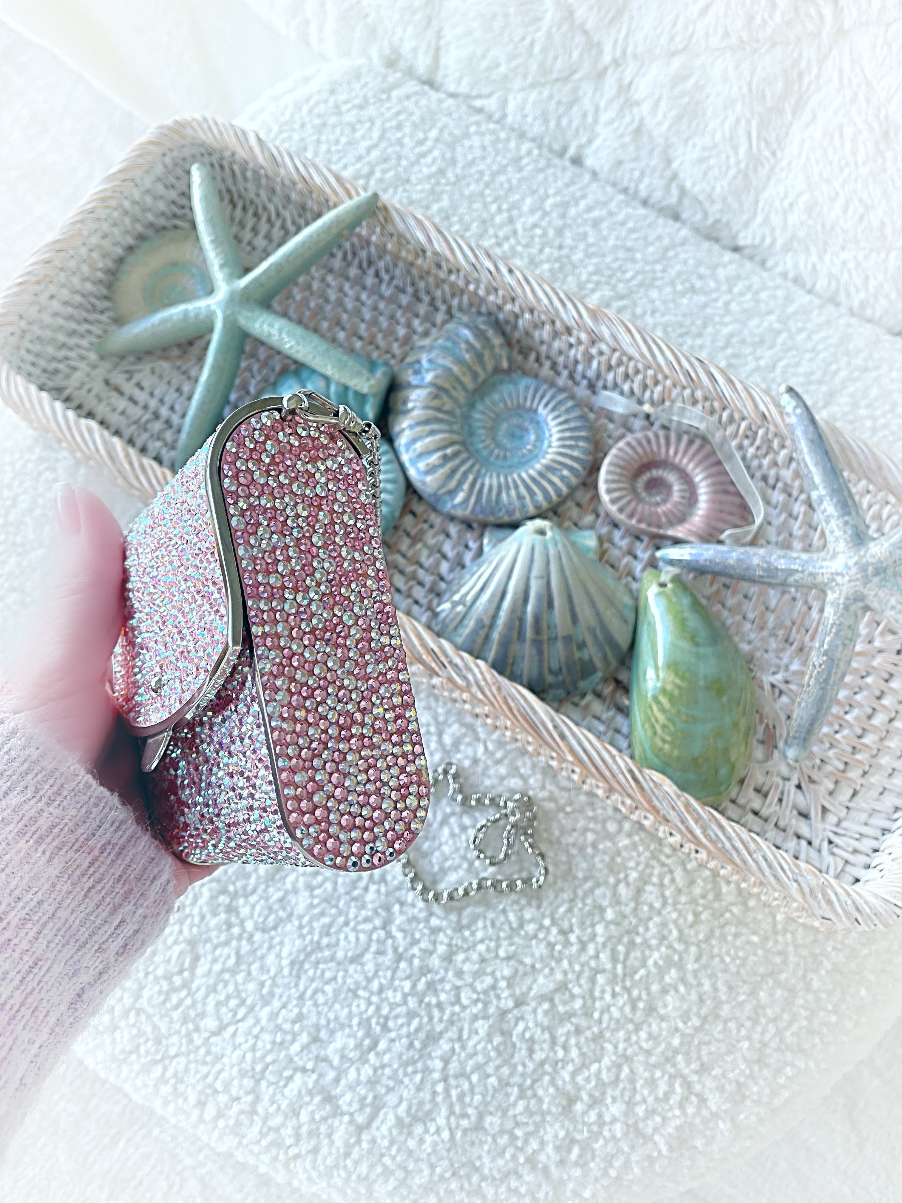 Stuart Weitzman Crystal Mini Purse