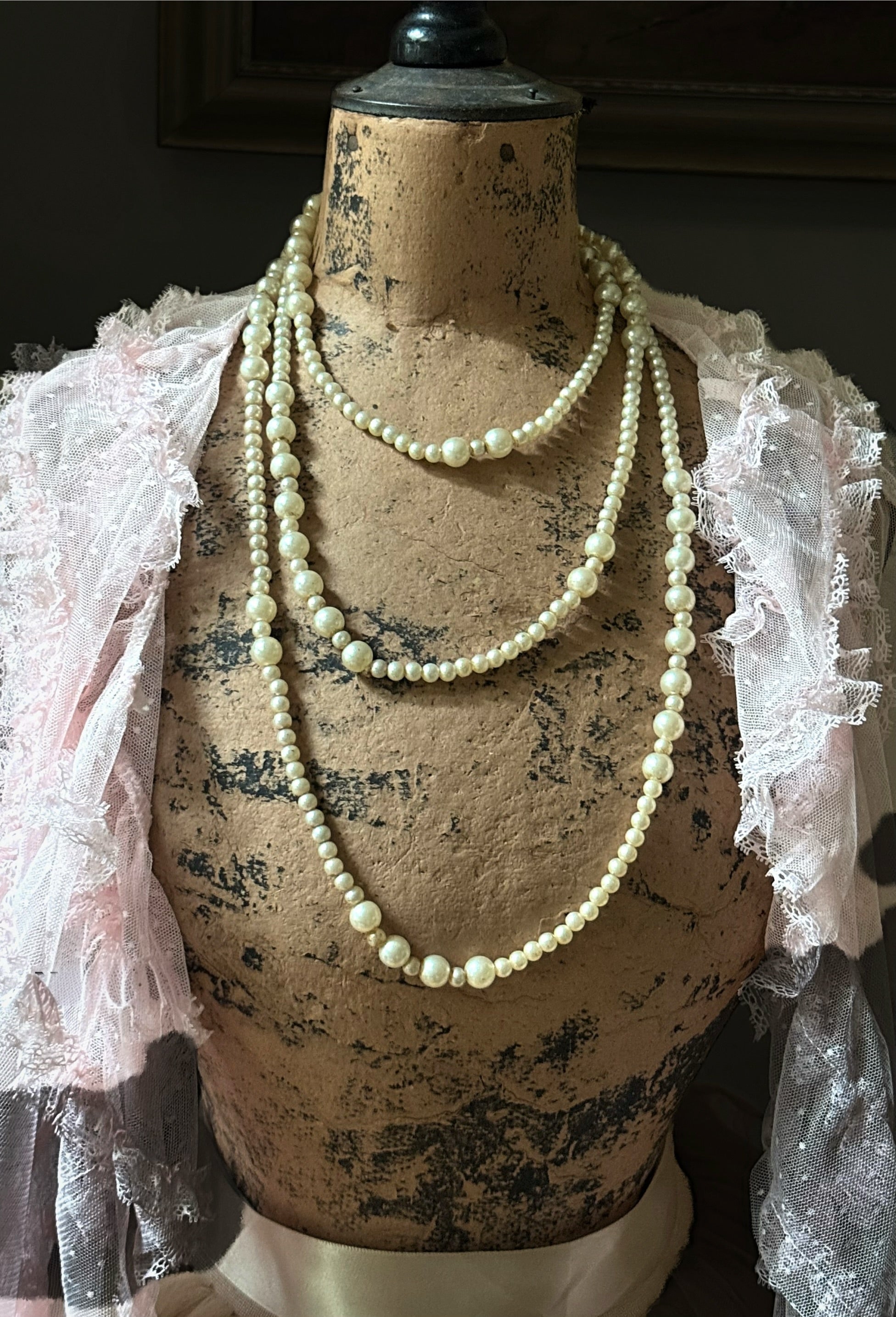 Classic Skinny Pearl Necklace