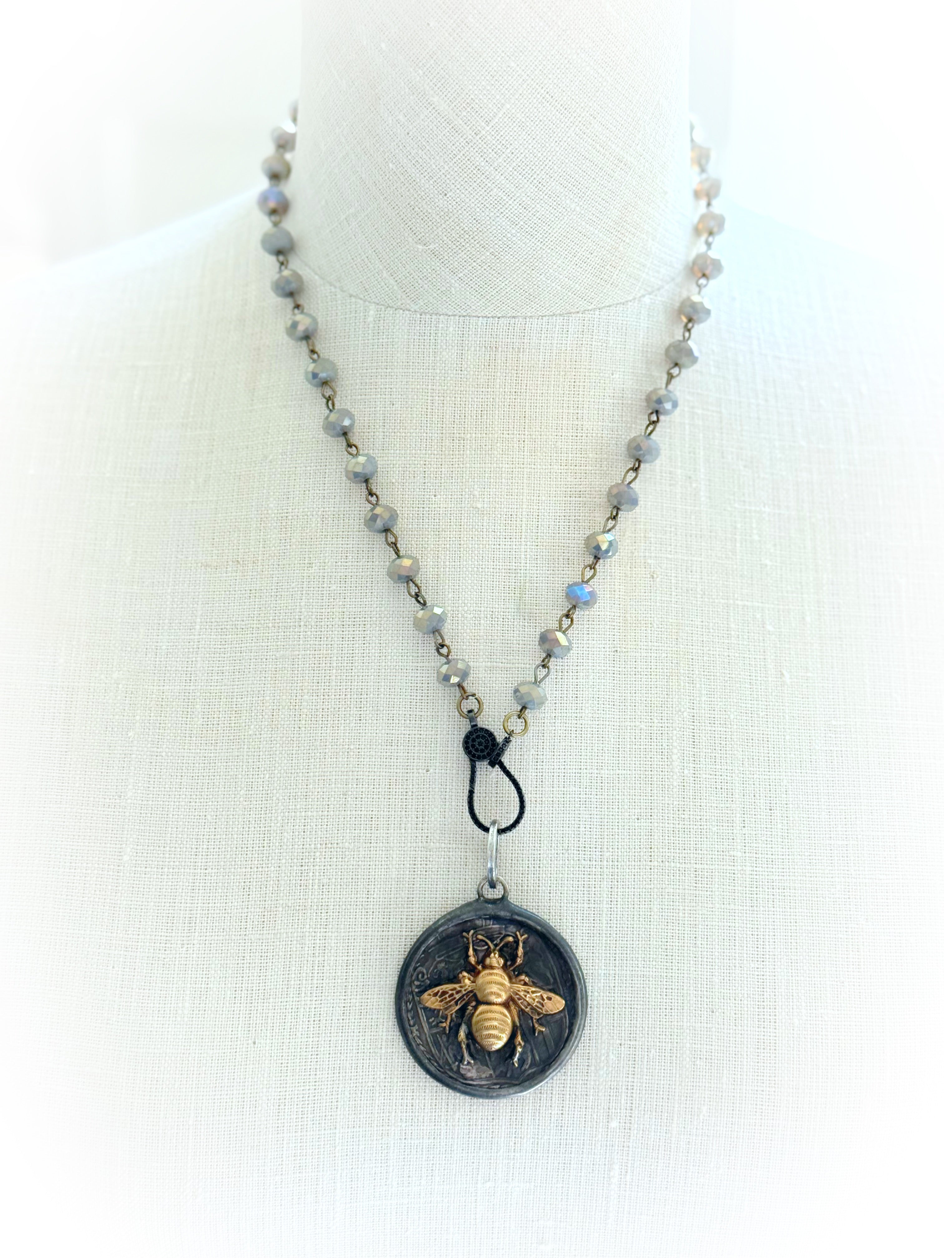 Grey Blue Bumblebee