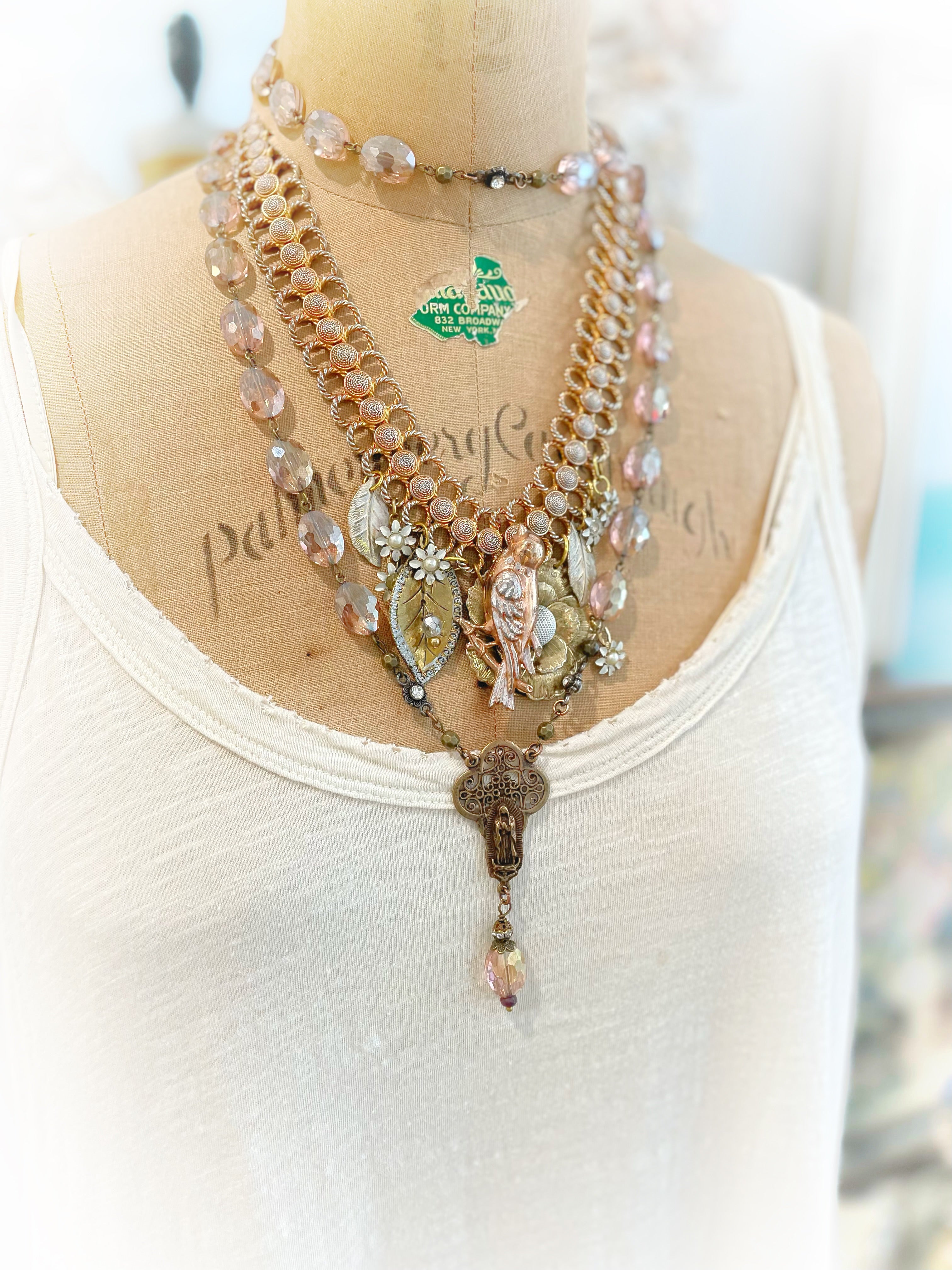 Vintage Bird Nesting