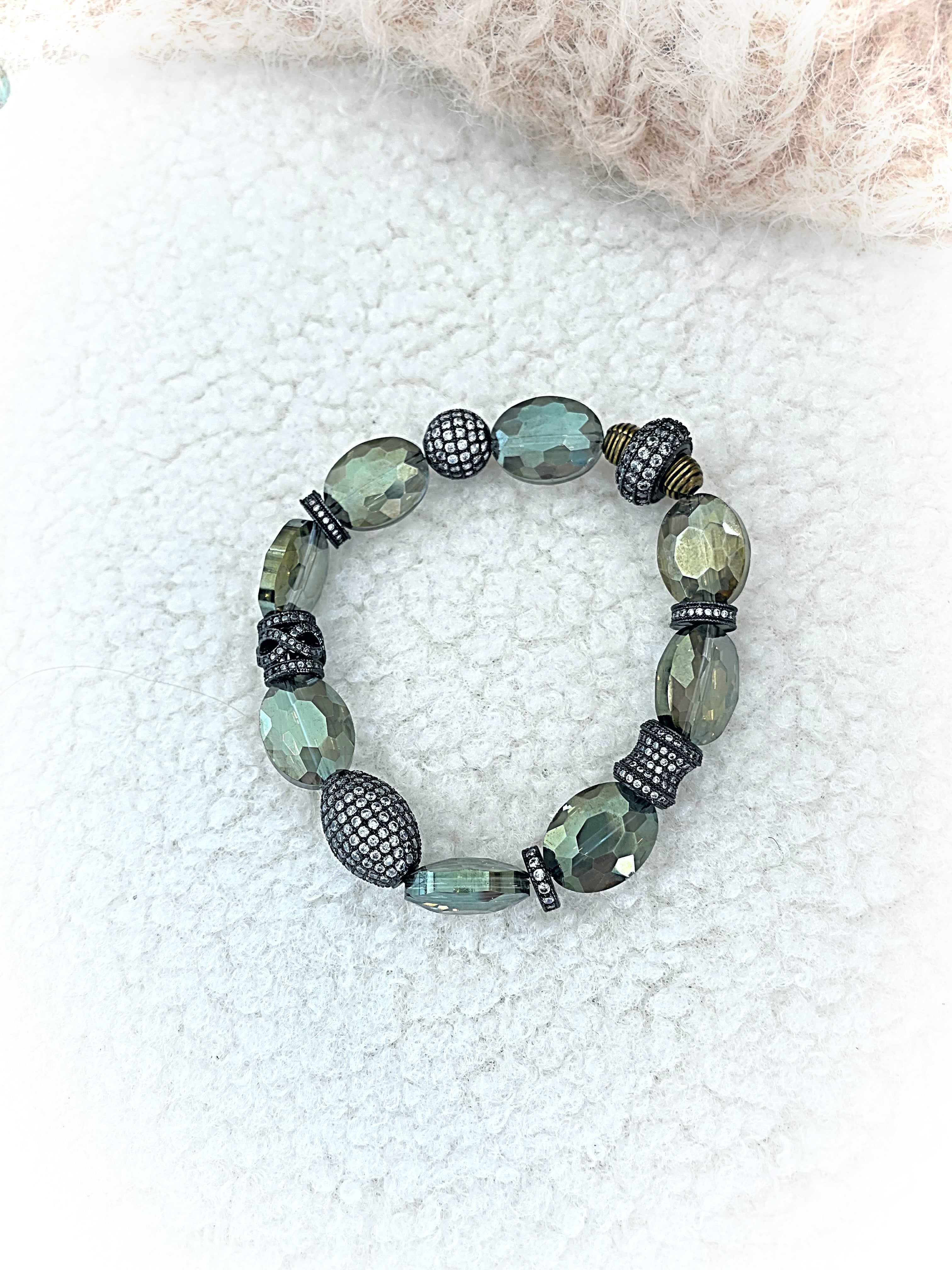 Sage Shimmering Stackables