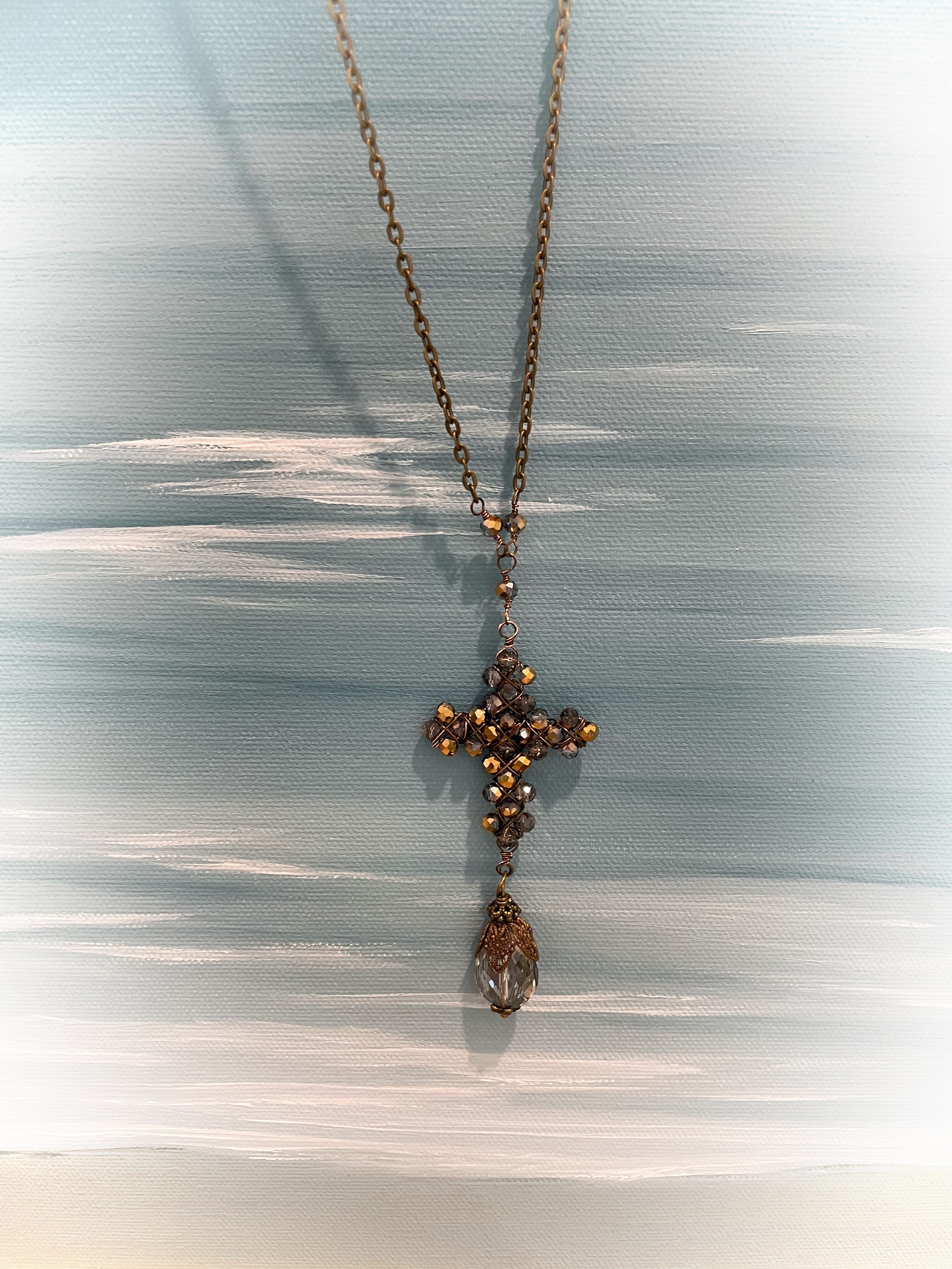 Golden Grey Cross