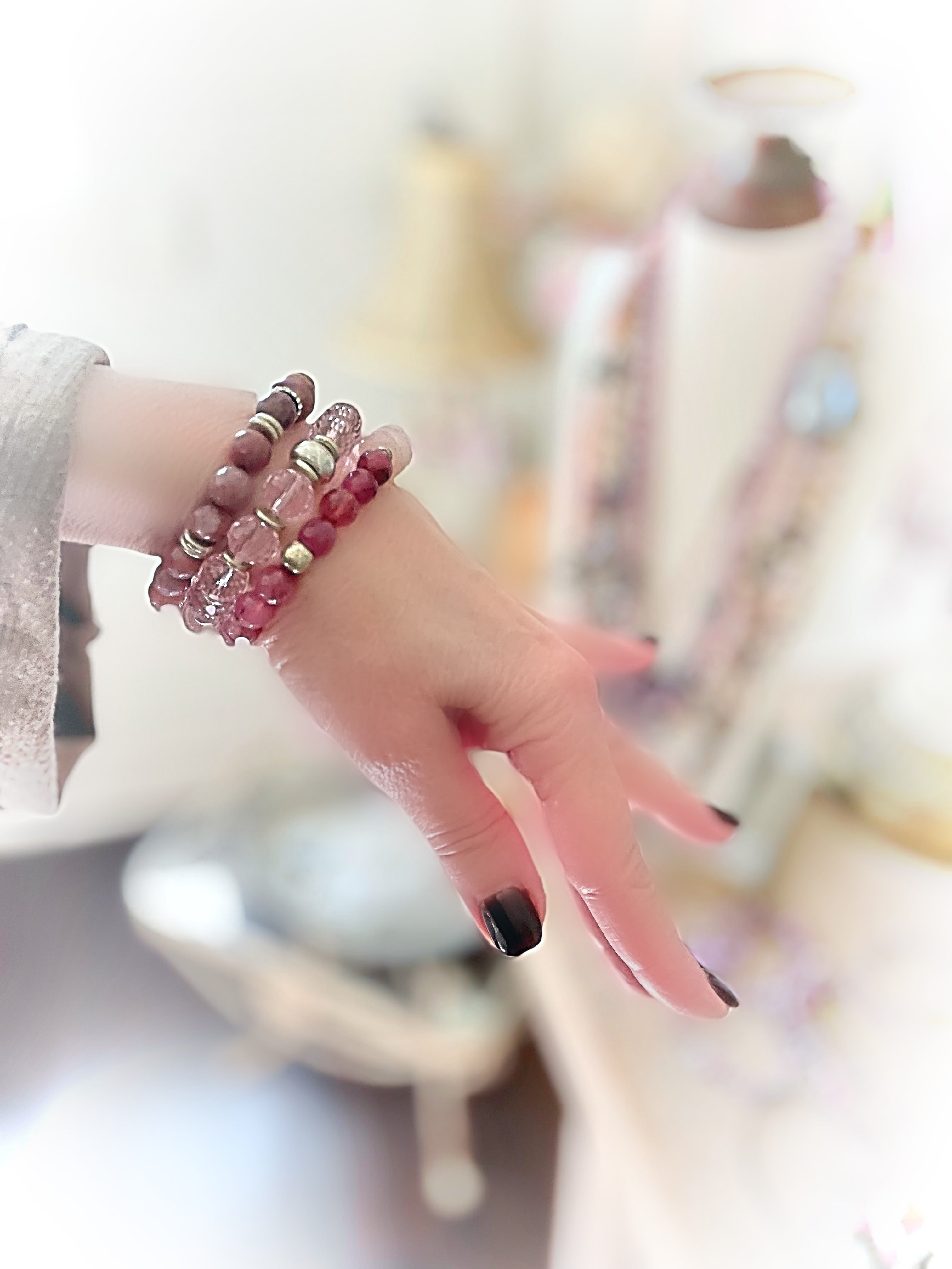 Reserved Terri Pink Candy Stack