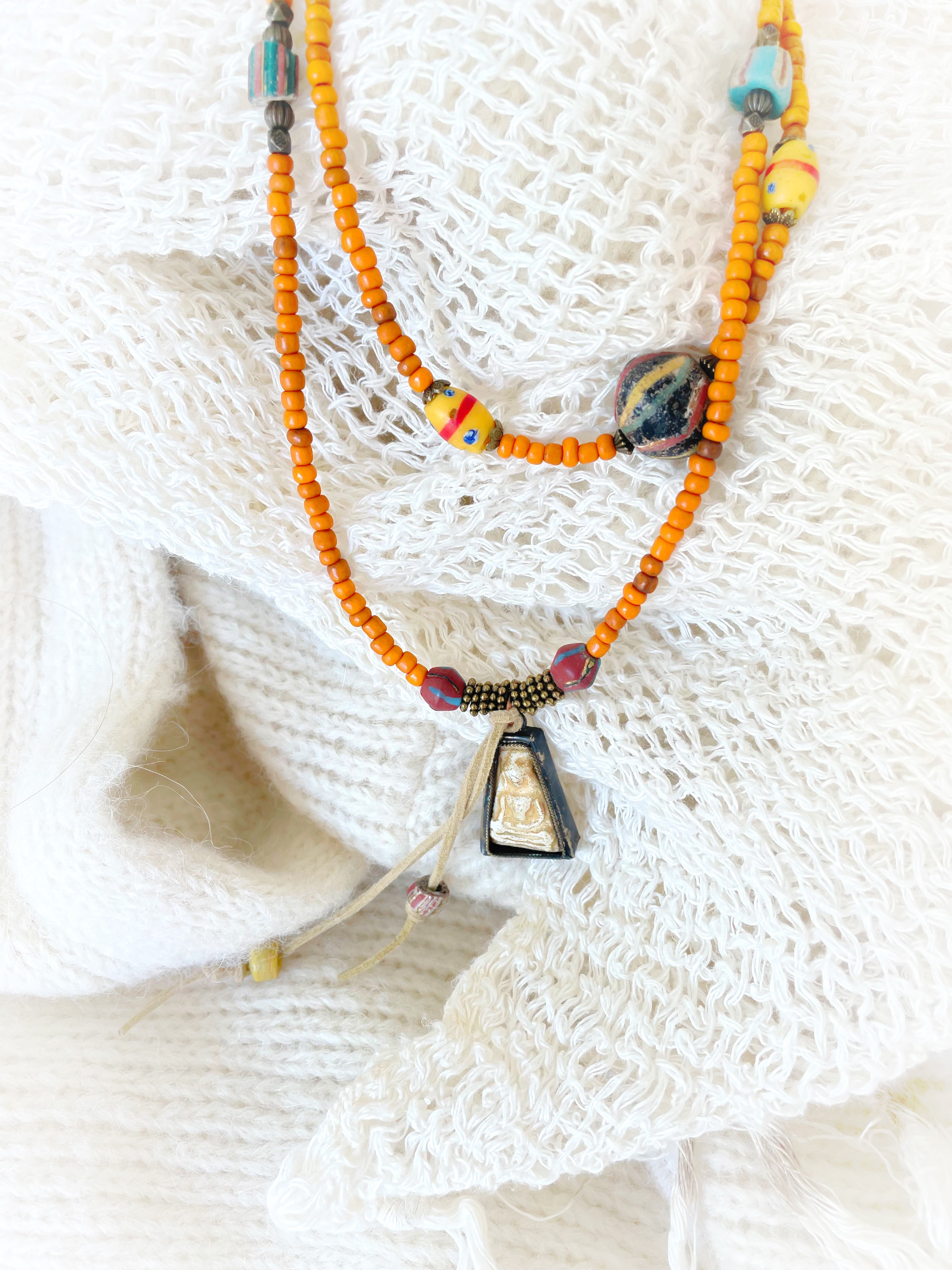 Orange Juice Lovebeads