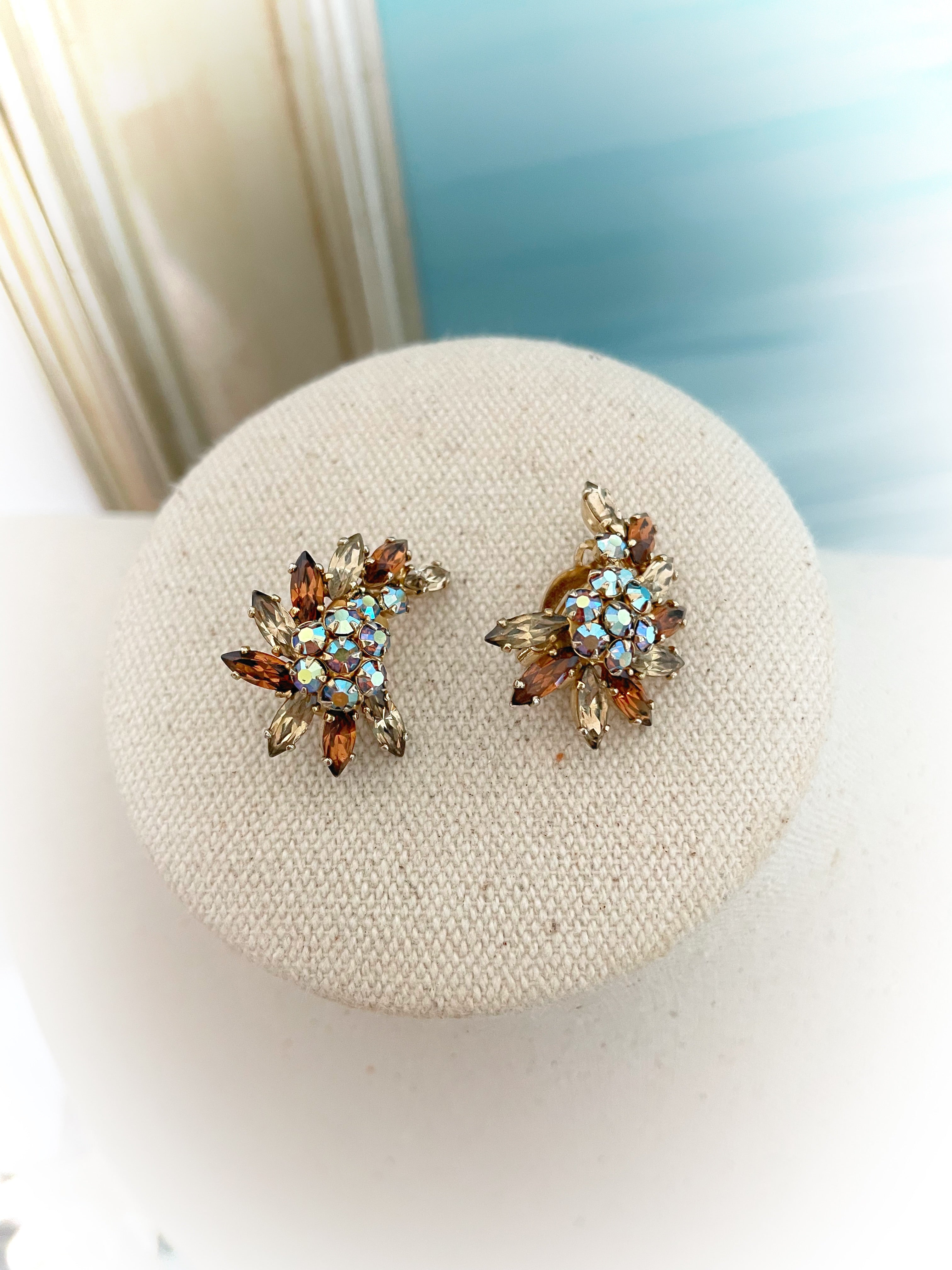 Vintage Sherman Clip Champagne Chocolate