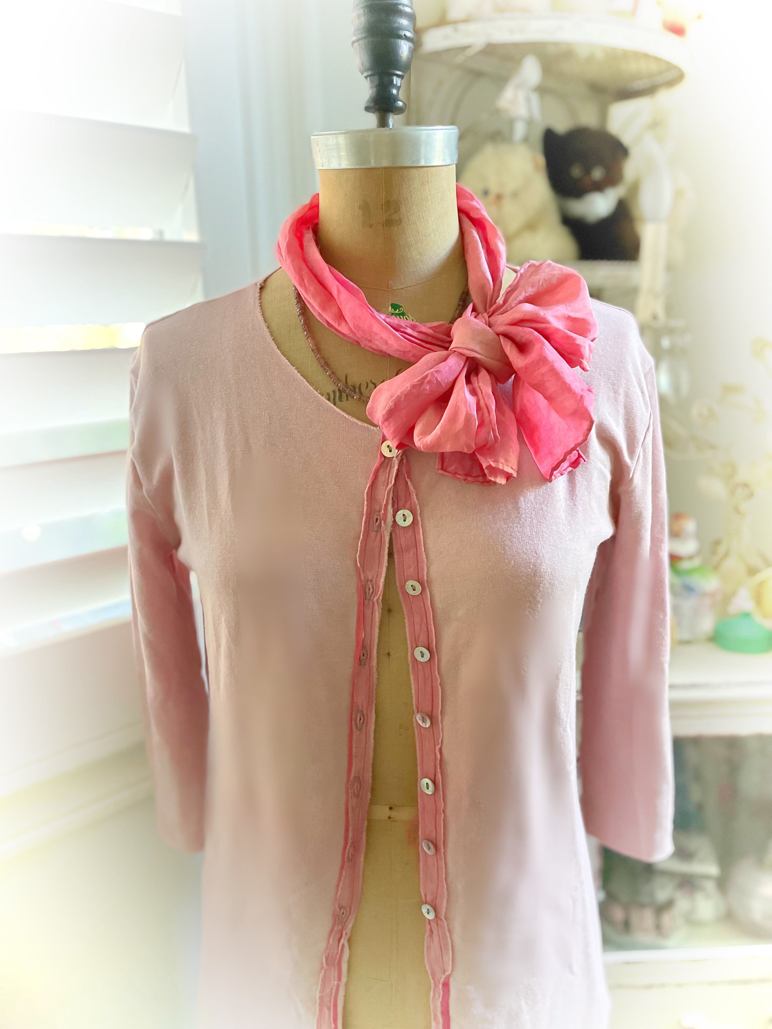 French Pink Cardi