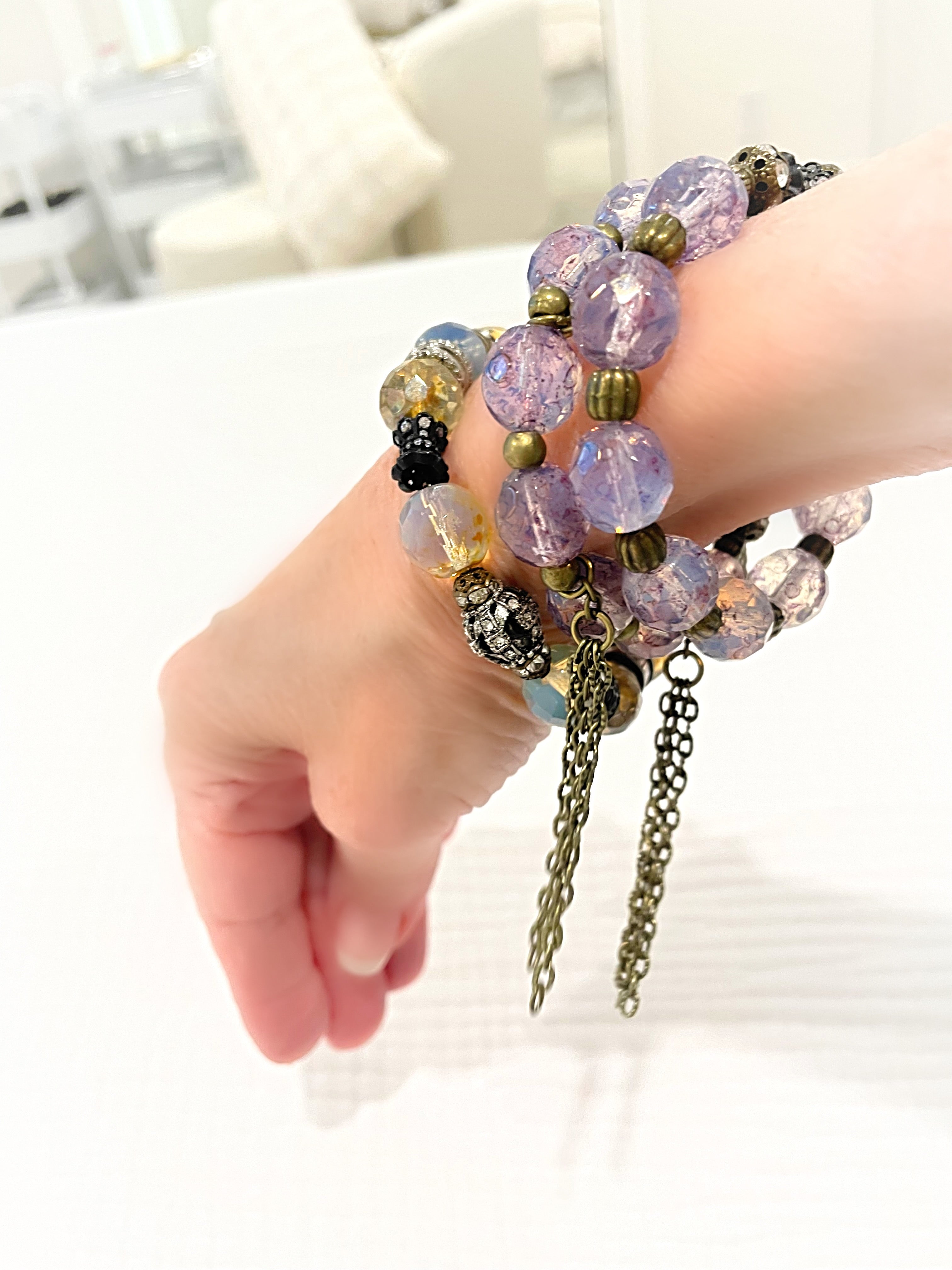 Lavender Velvet Stack