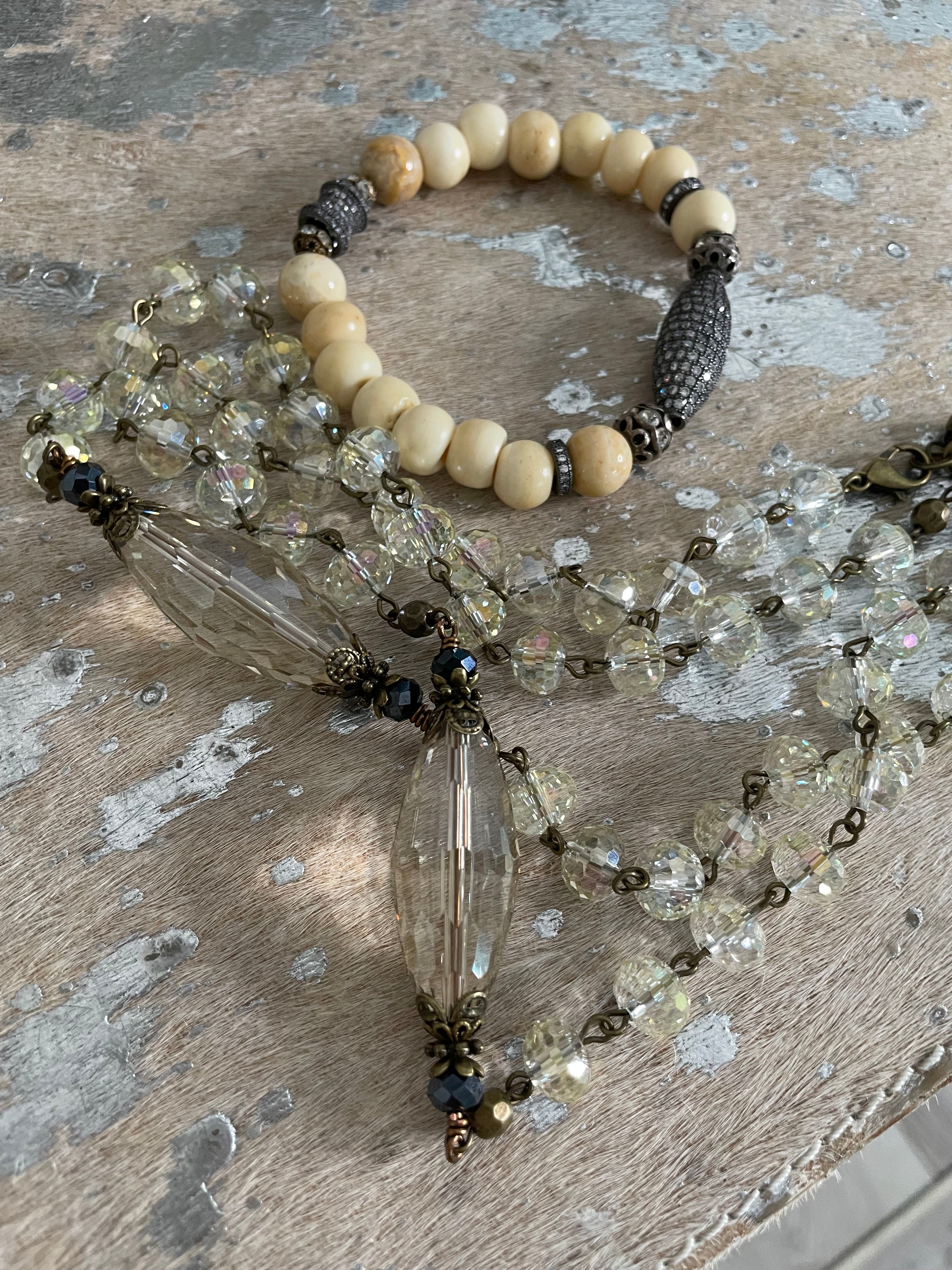 Softness Deco Layering Necklace