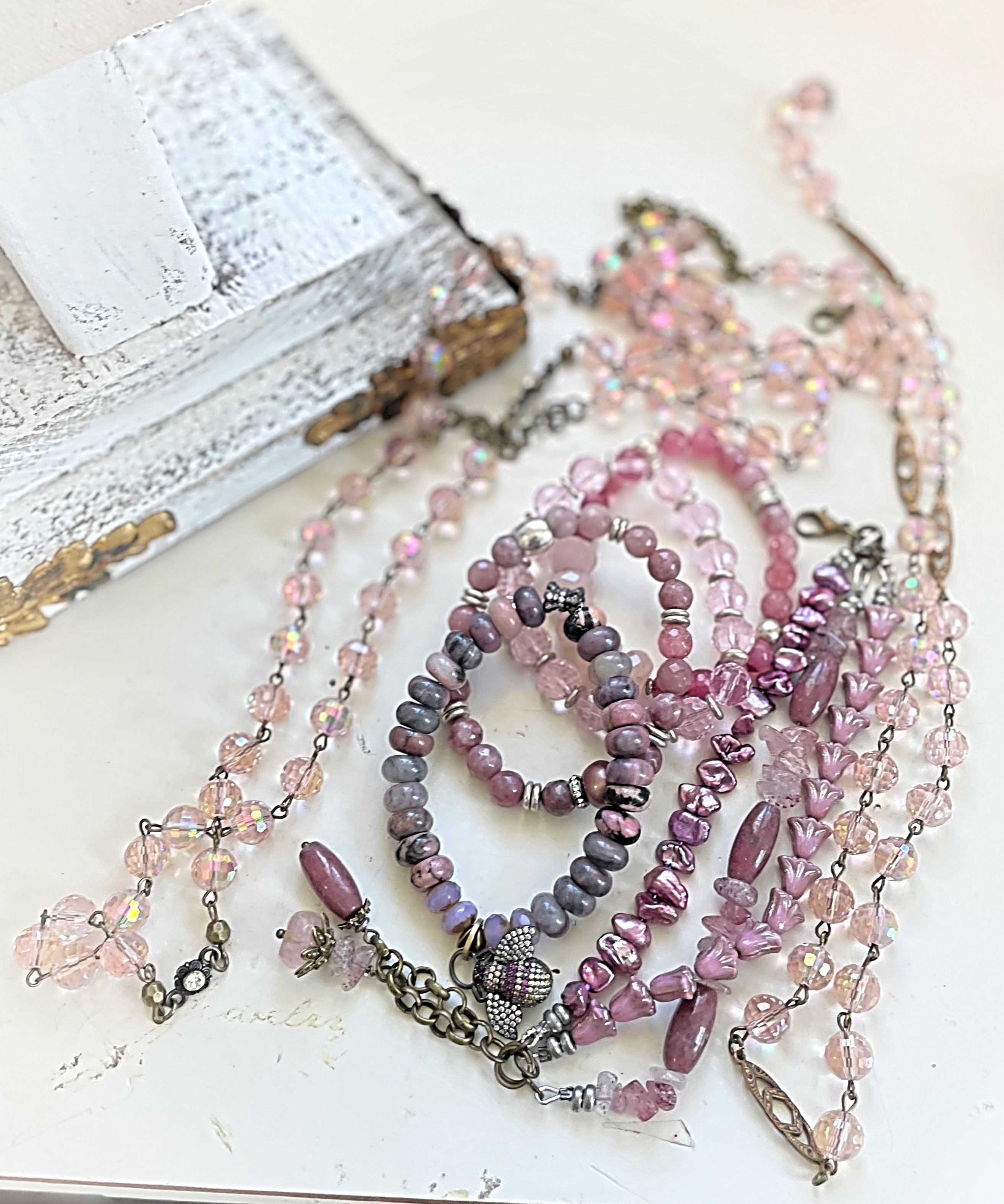 Reserved Terri Pink Candy Stack