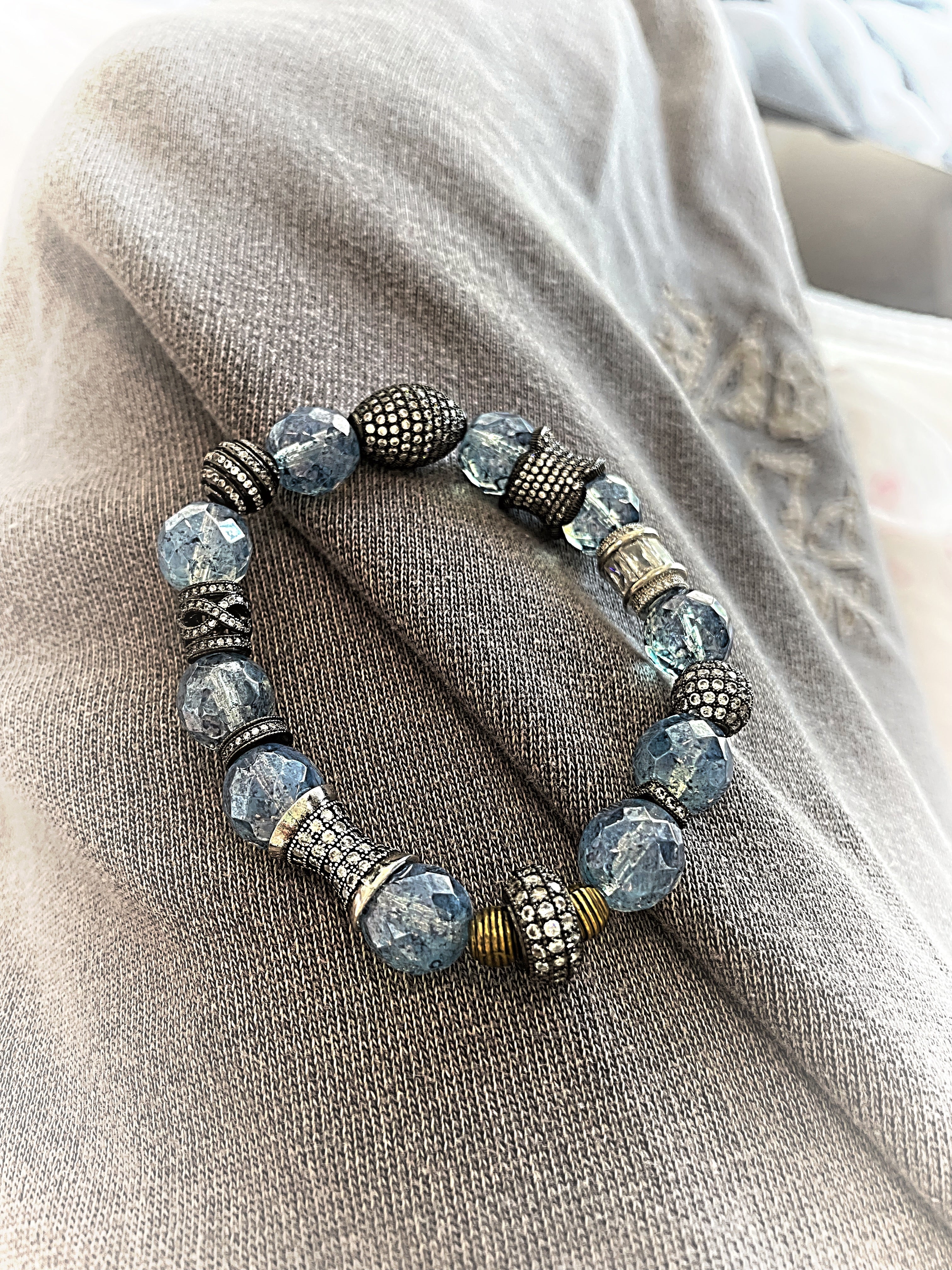 Faded Denim Shimmering