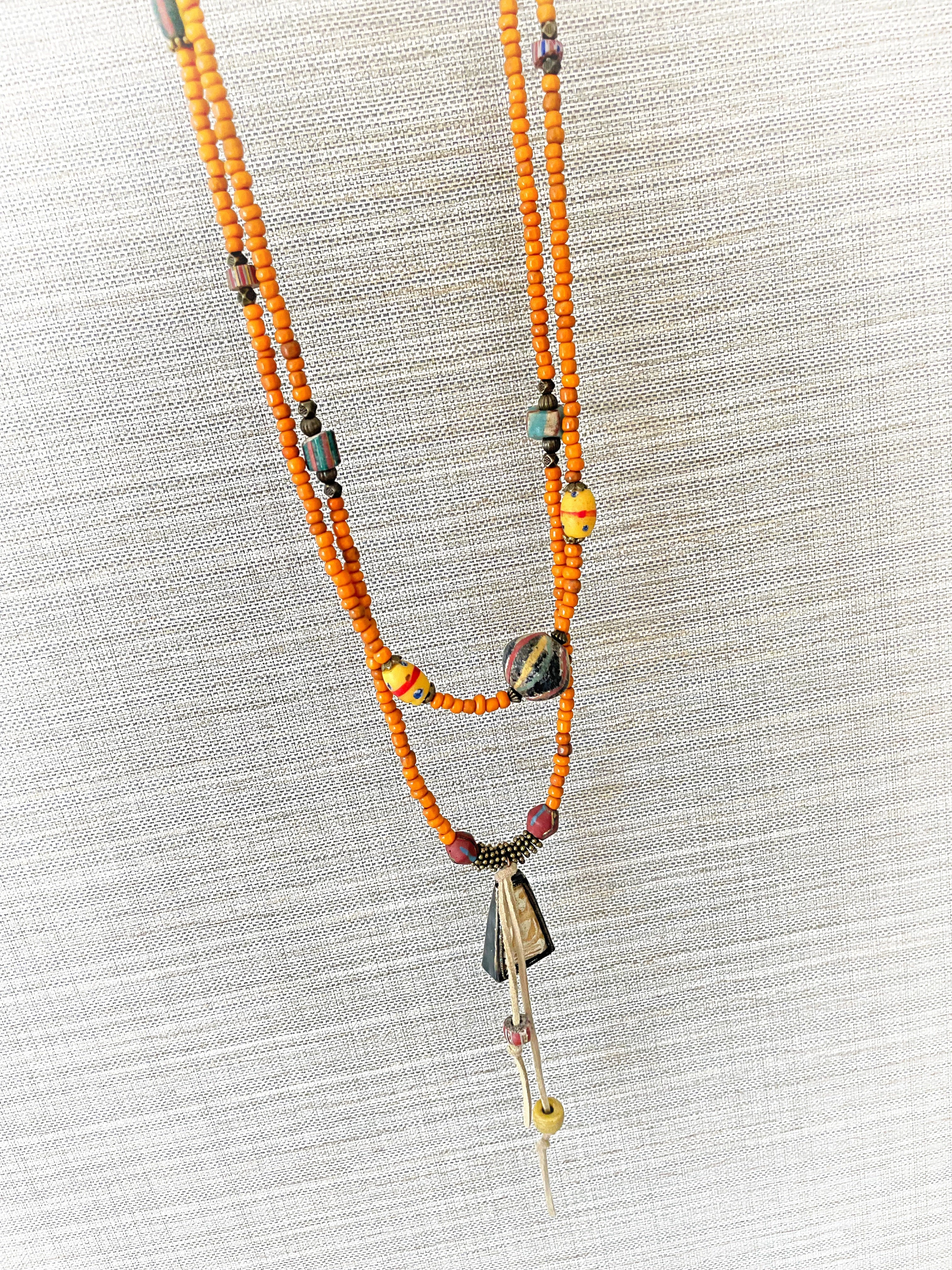 Orange Juice Lovebeads