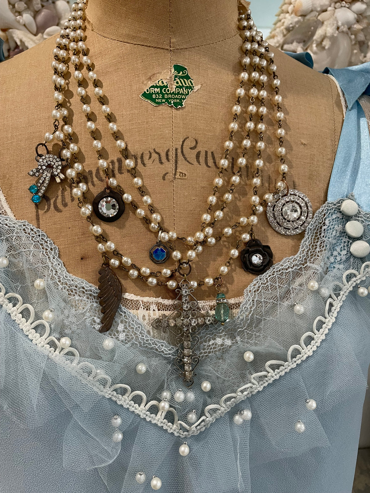 Pearl Party Bib