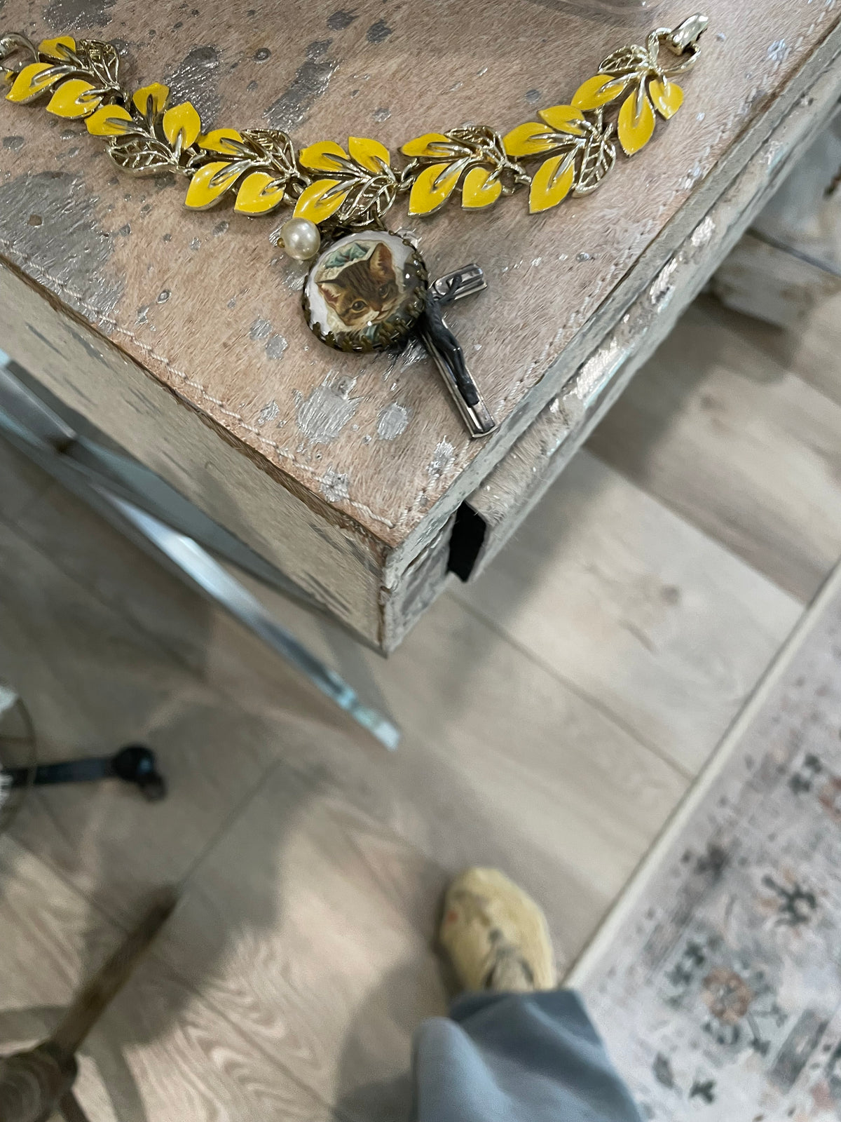 Yellow Chiffon Trio