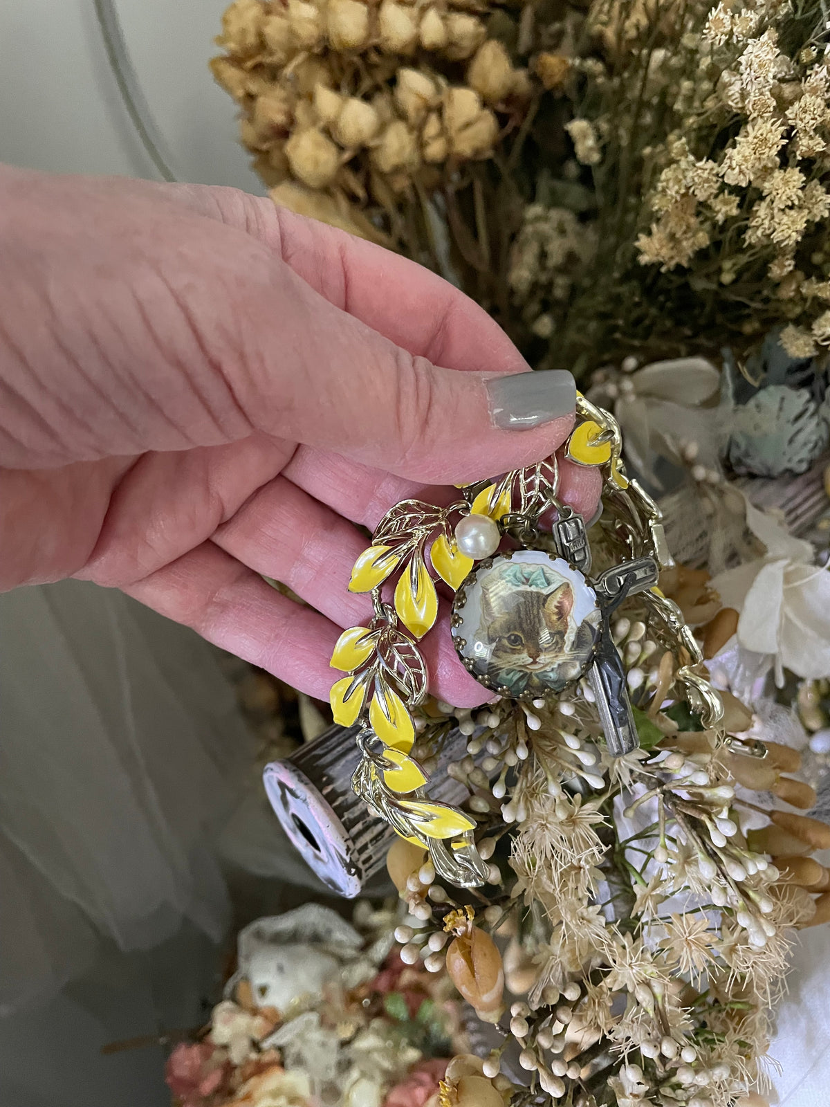 Yellow Chiffon Trio