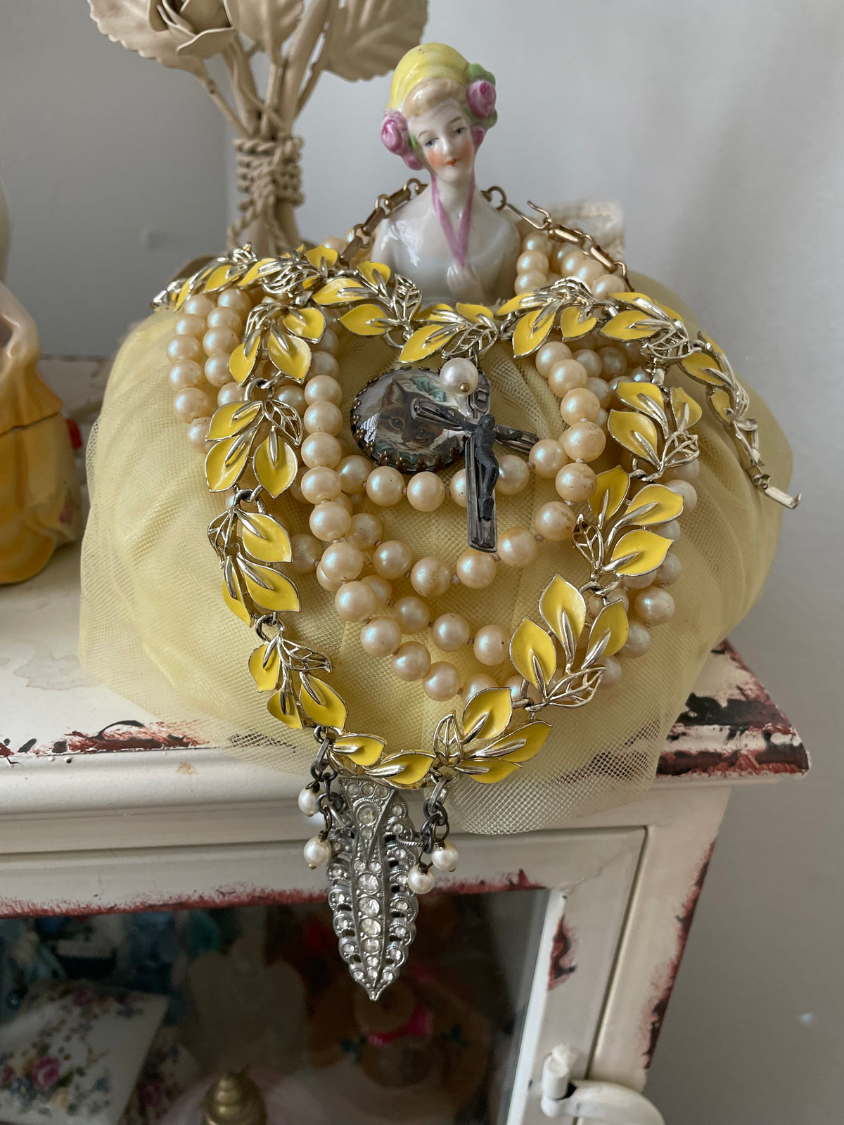 Yellow Chiffon Trio