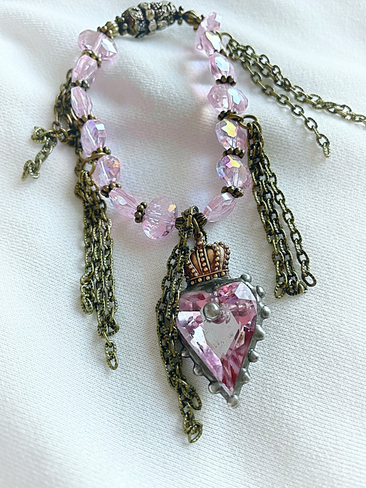 Pink Crowned Heart
