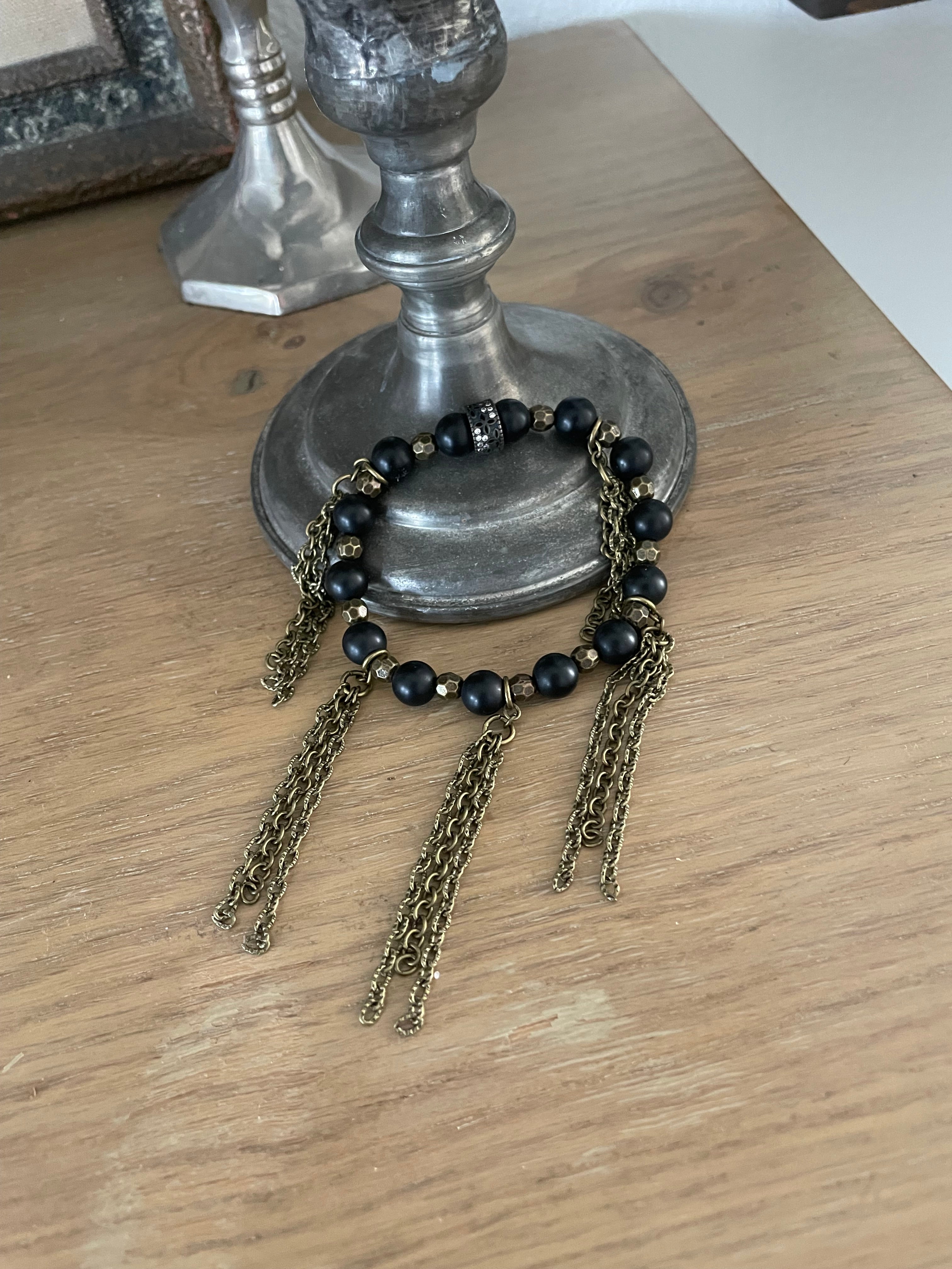 Matte Black Harmony Bracelets