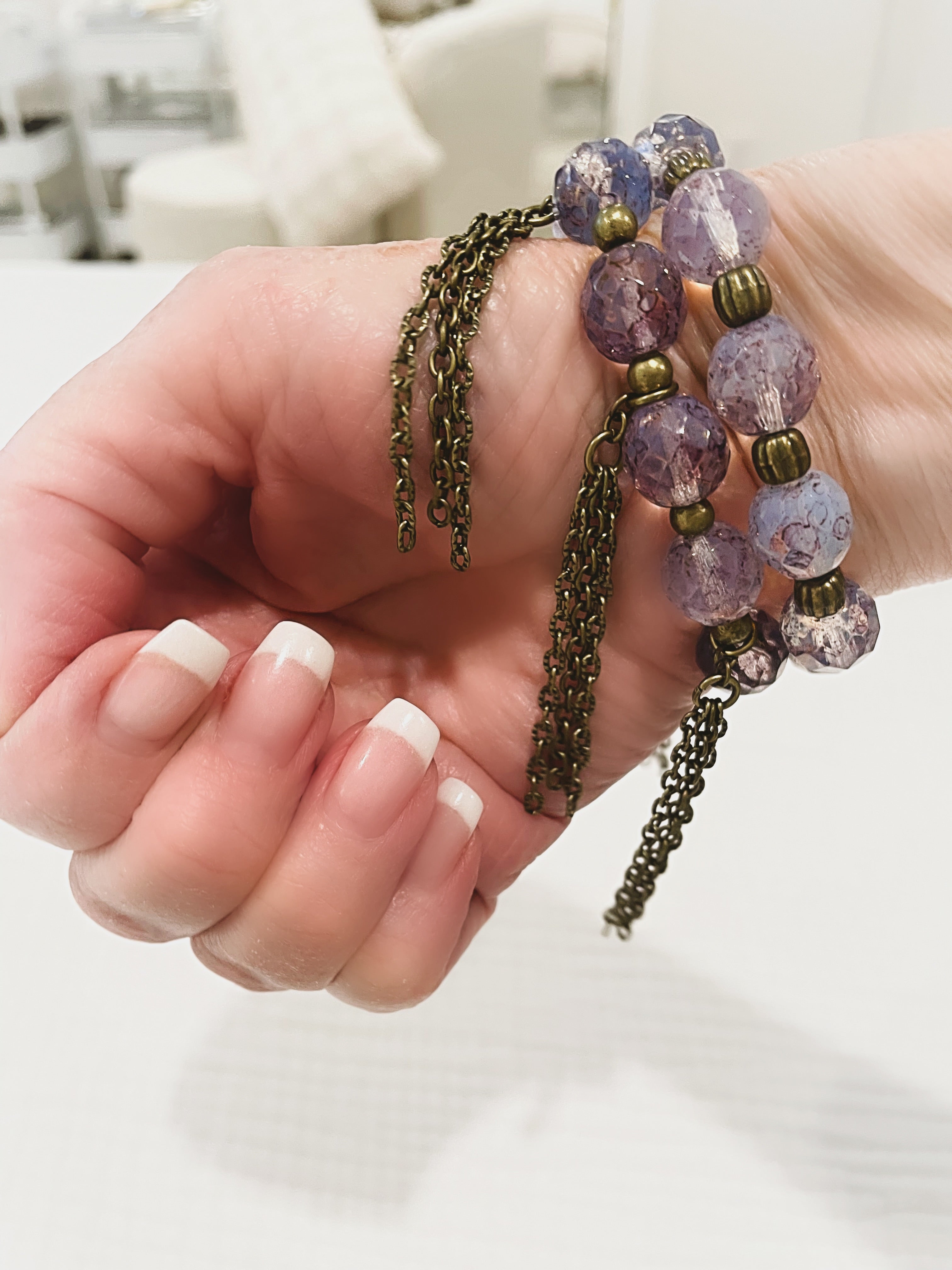 Lavender Velvet Stack