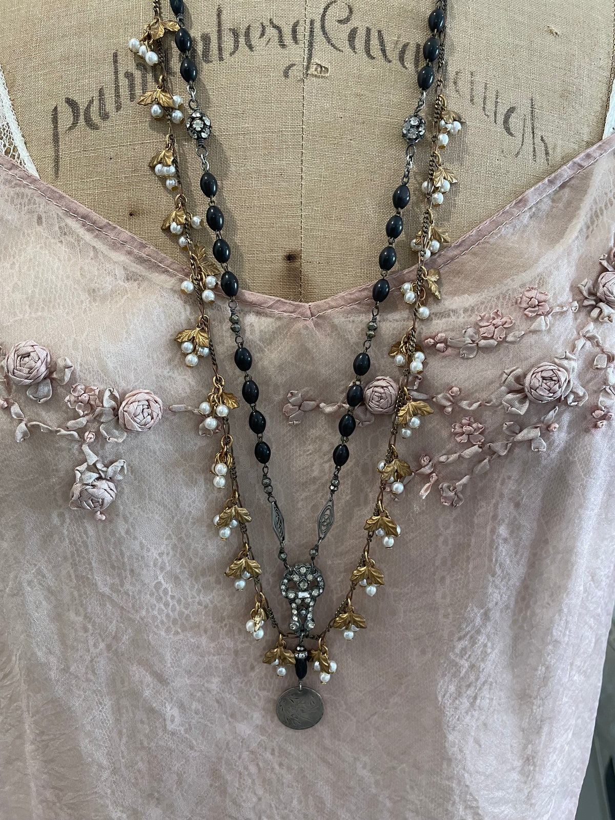 Pearls And Leaves