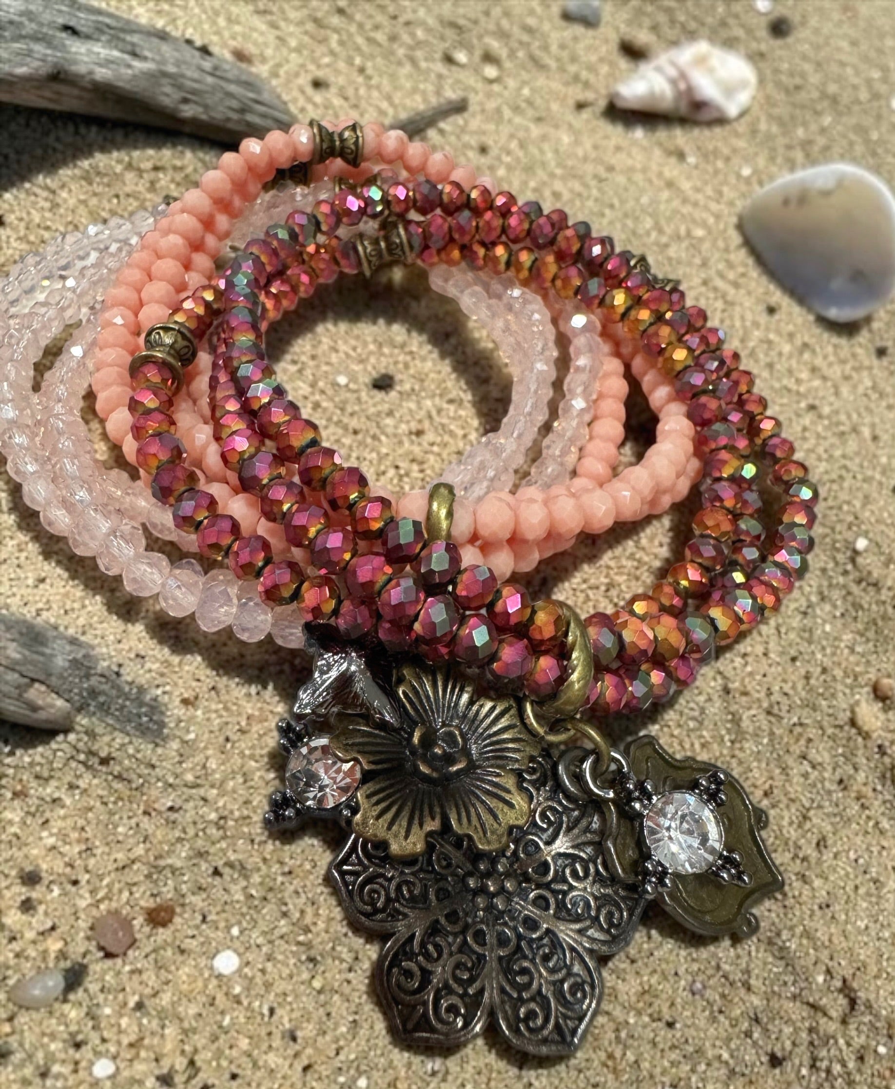 Sand Dollar Stacks Peachy