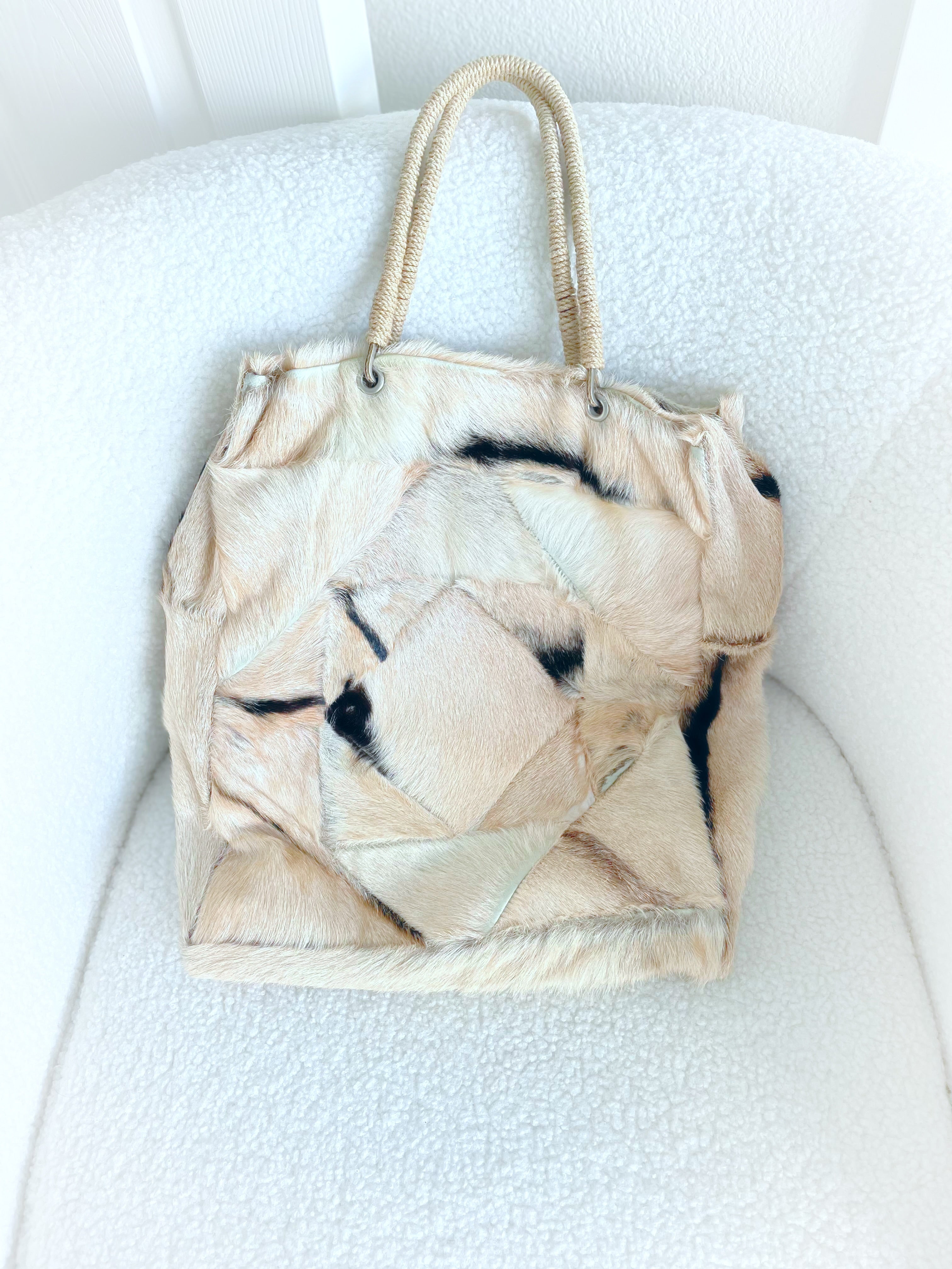 Marni Vintage Fur Tote