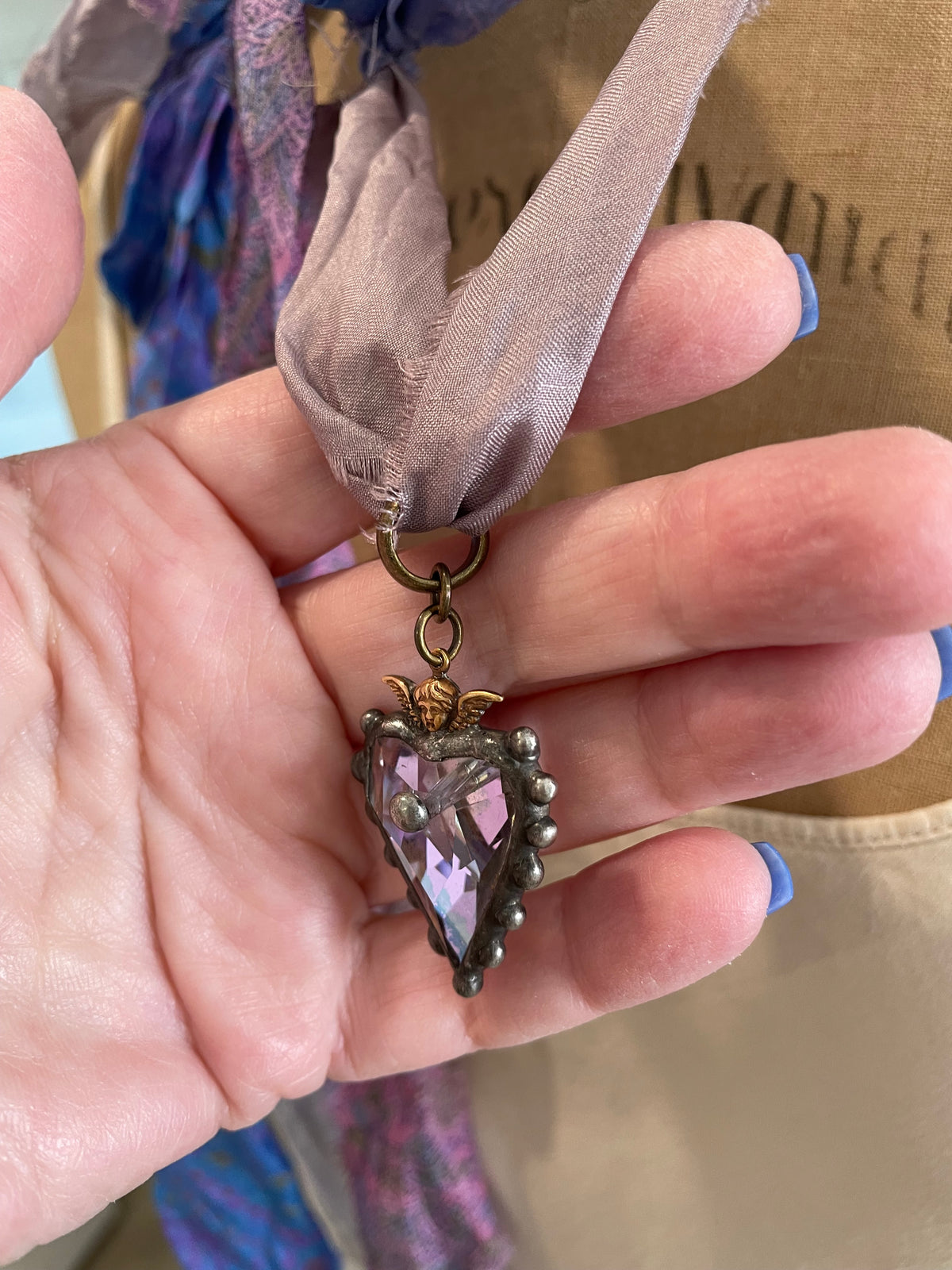 Tattered Heart Lilac Dust