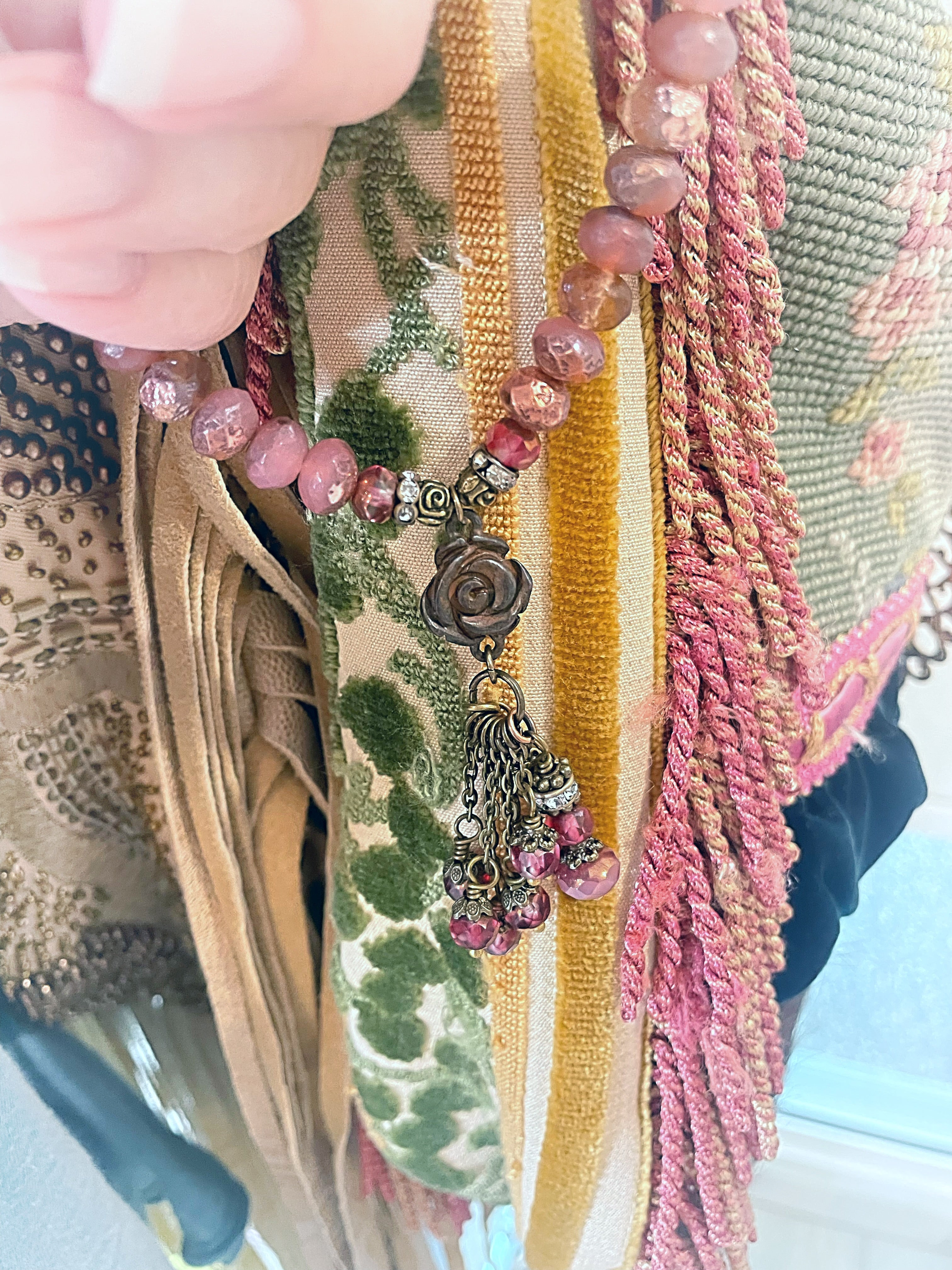 Raspberry Flip Bracelet