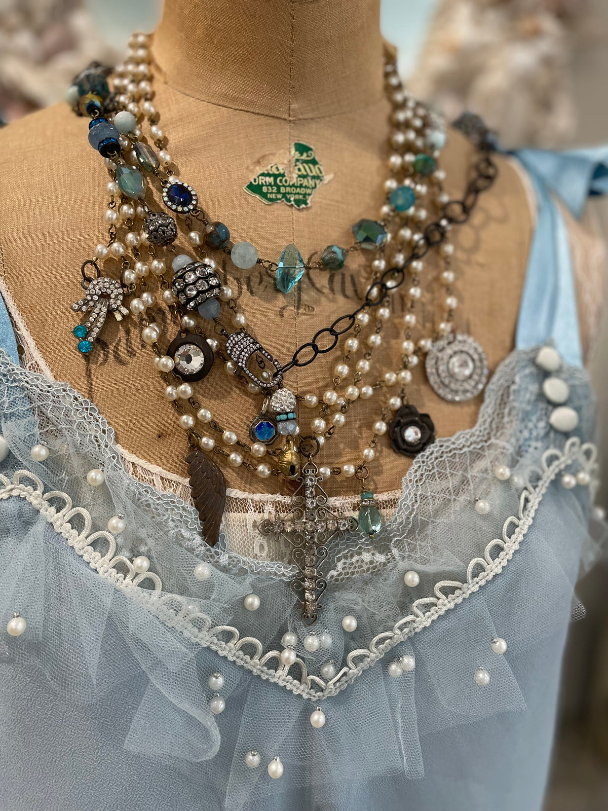 Pearl Party Bib
