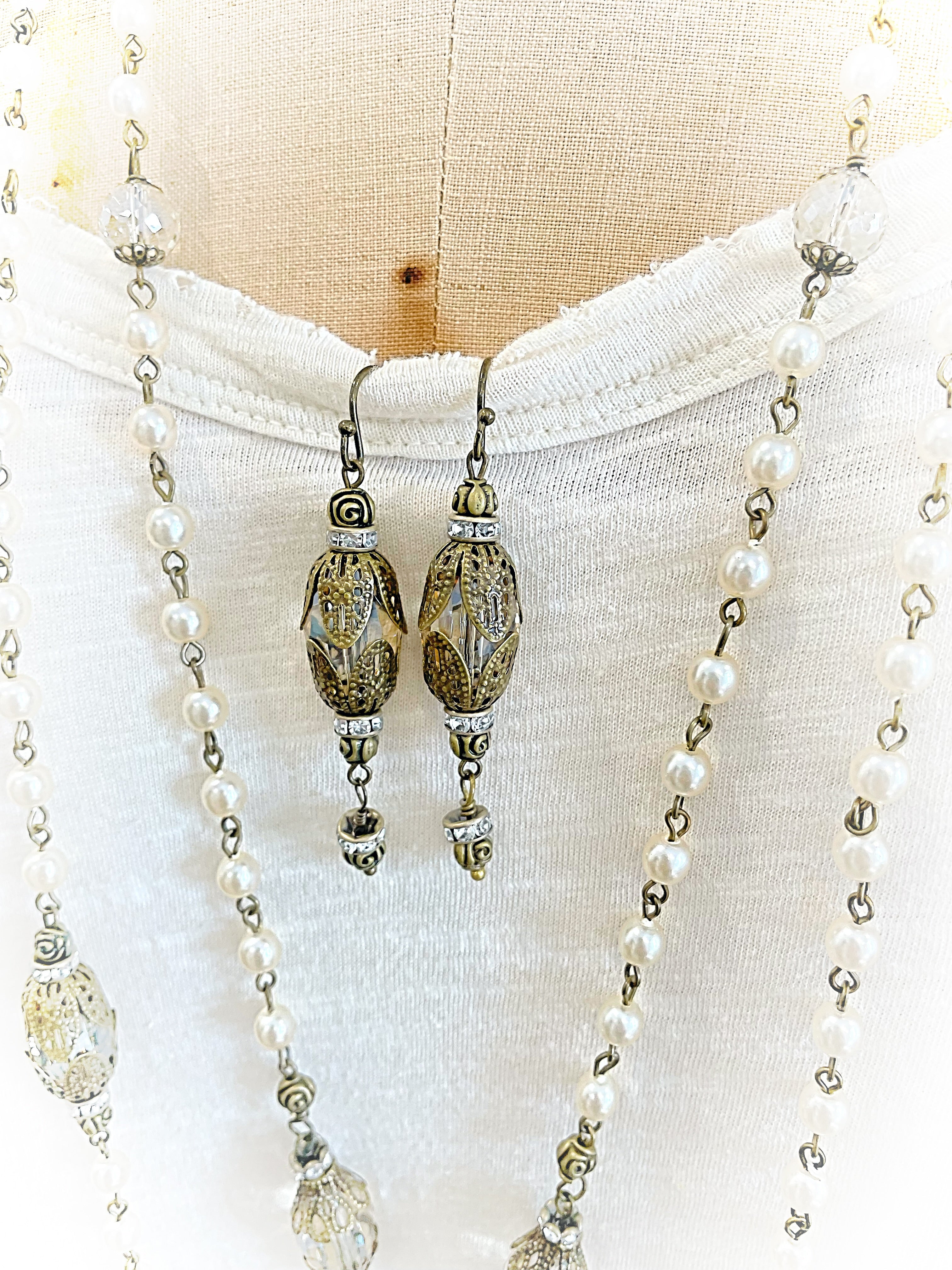 Diamond Watercolor Earrings
