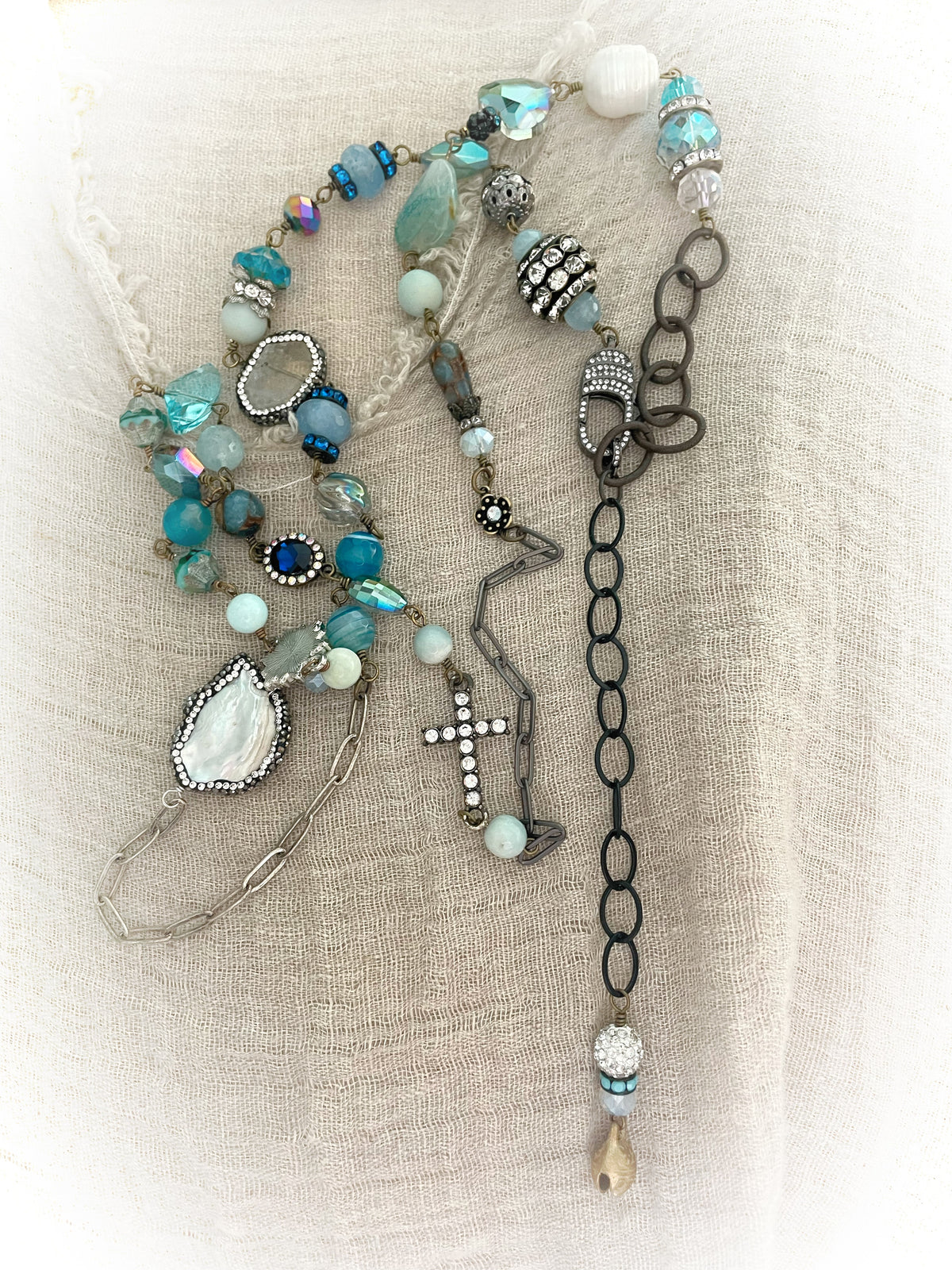 Sea Goddess Calico Long Layer