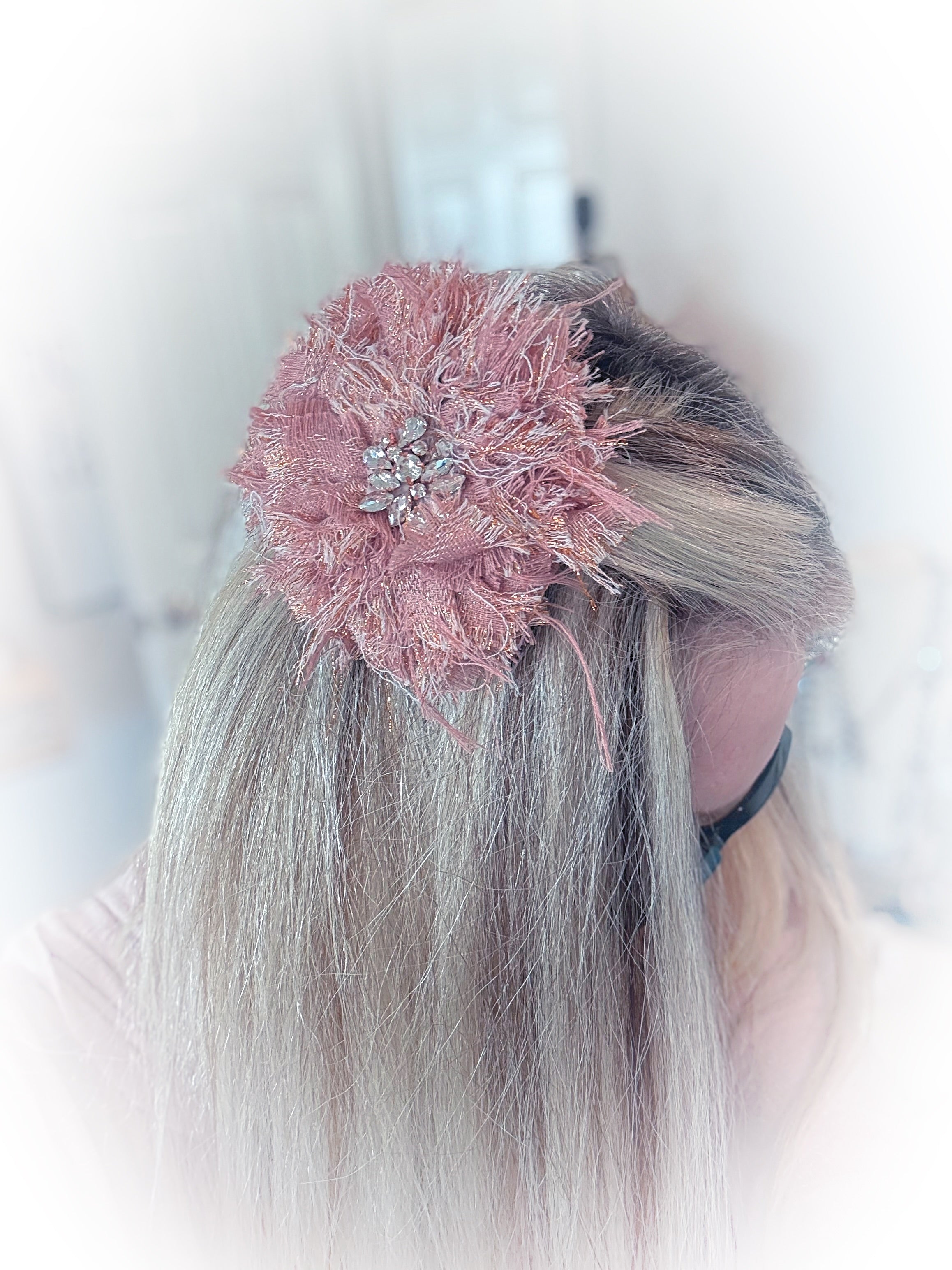 Dusty Rose Barrette