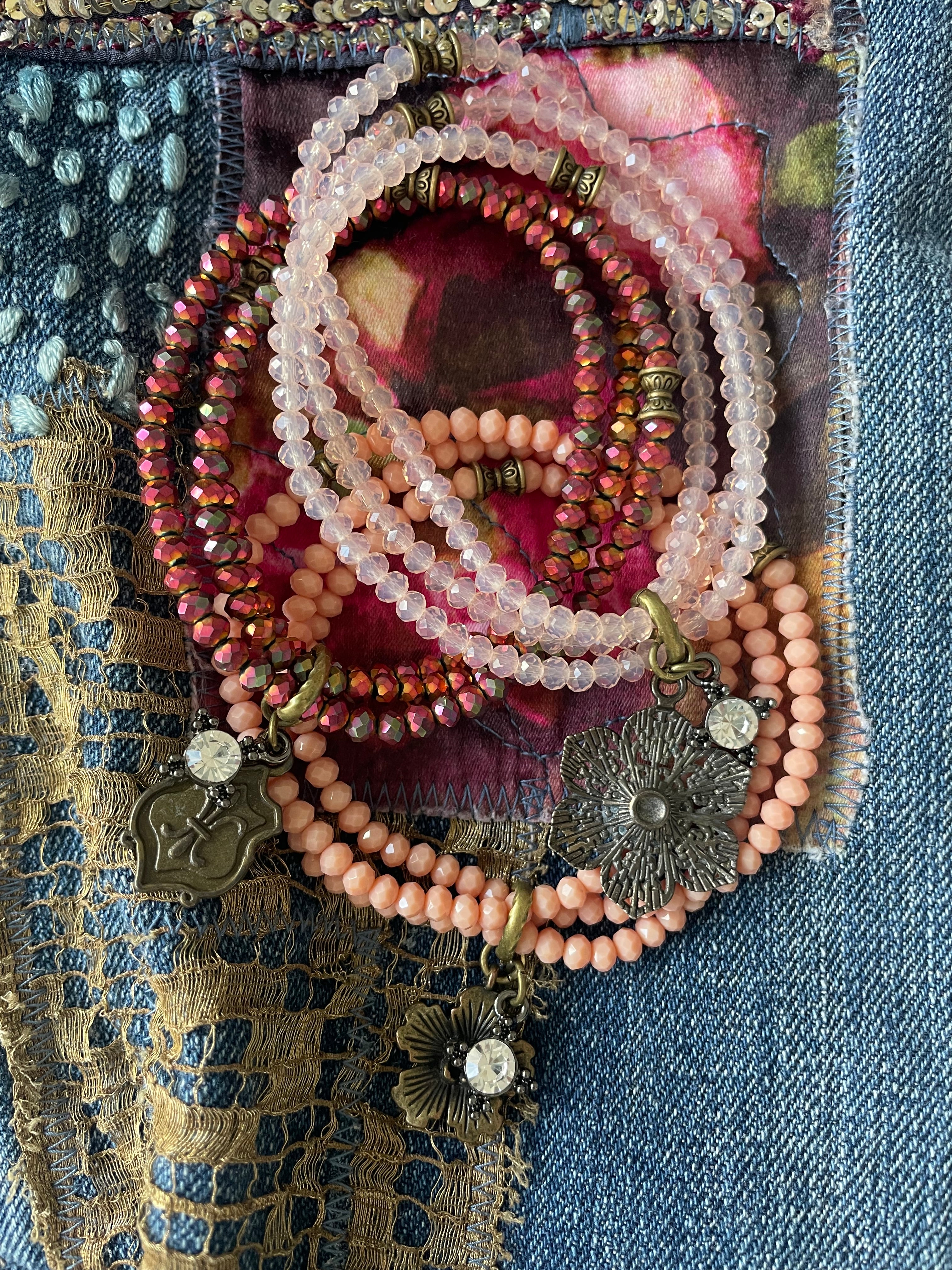 Cinnamon Coral Chandelier