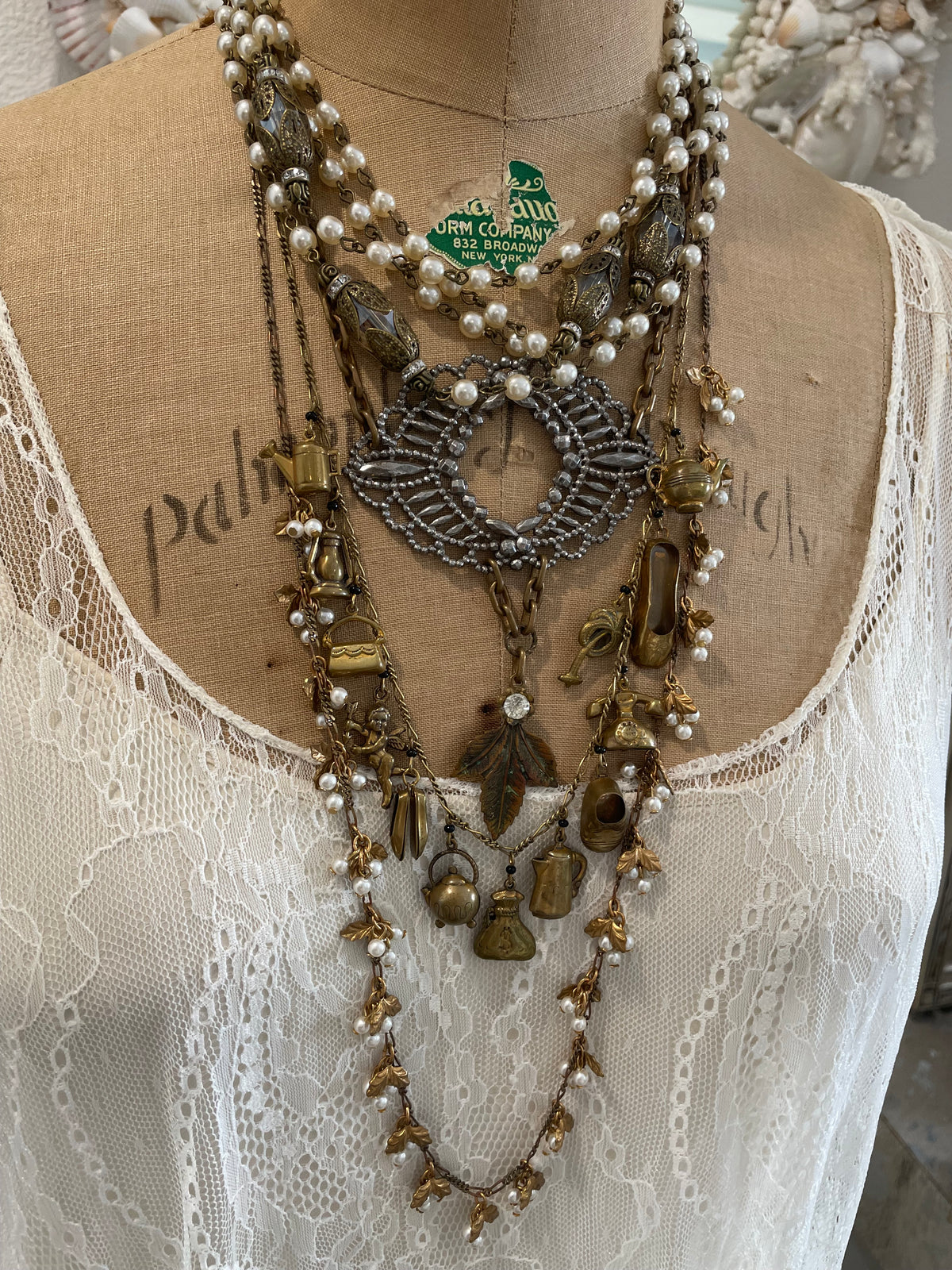Pearls And Leaves