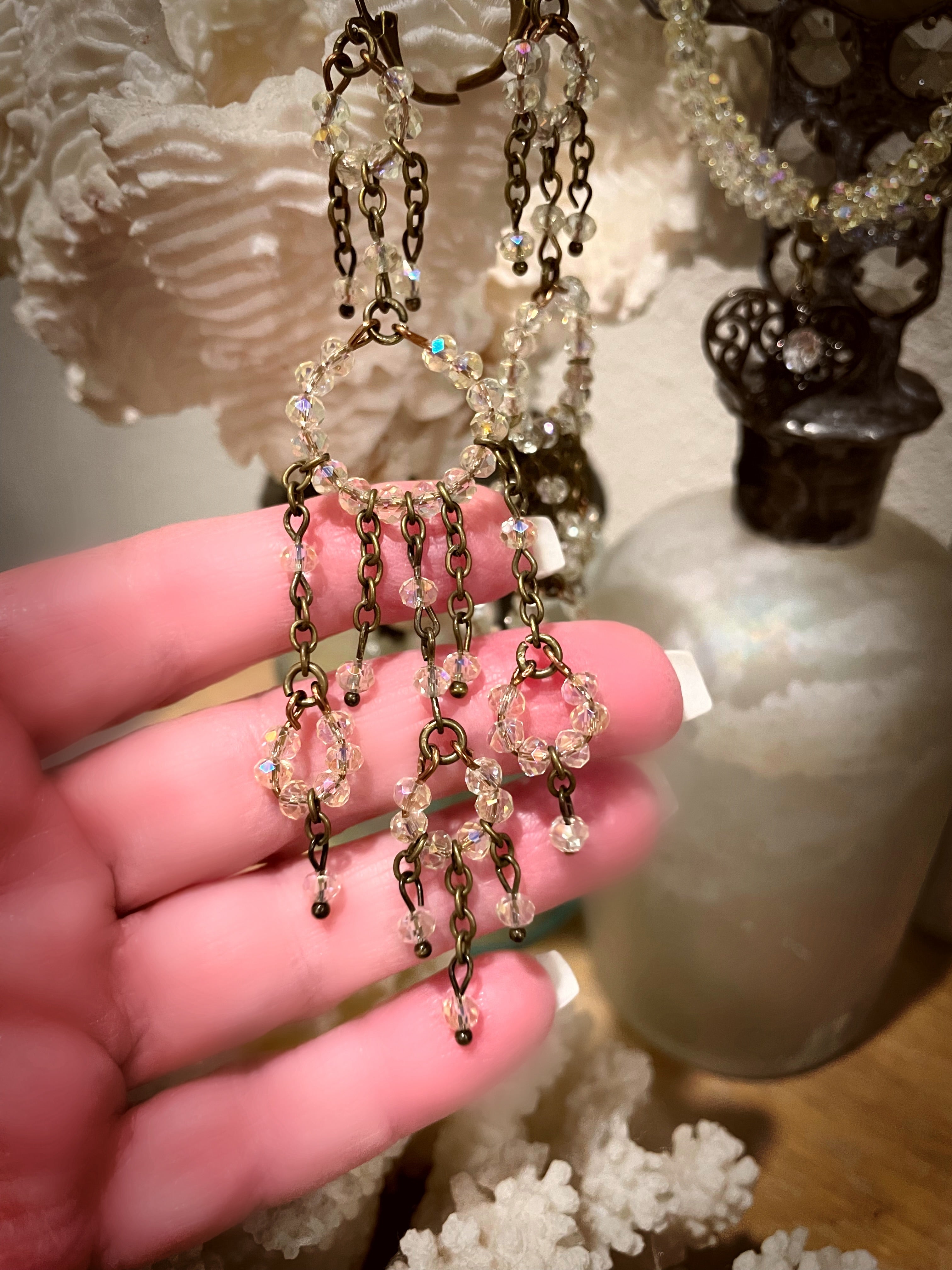Lemon Ice Flower Chandeliers