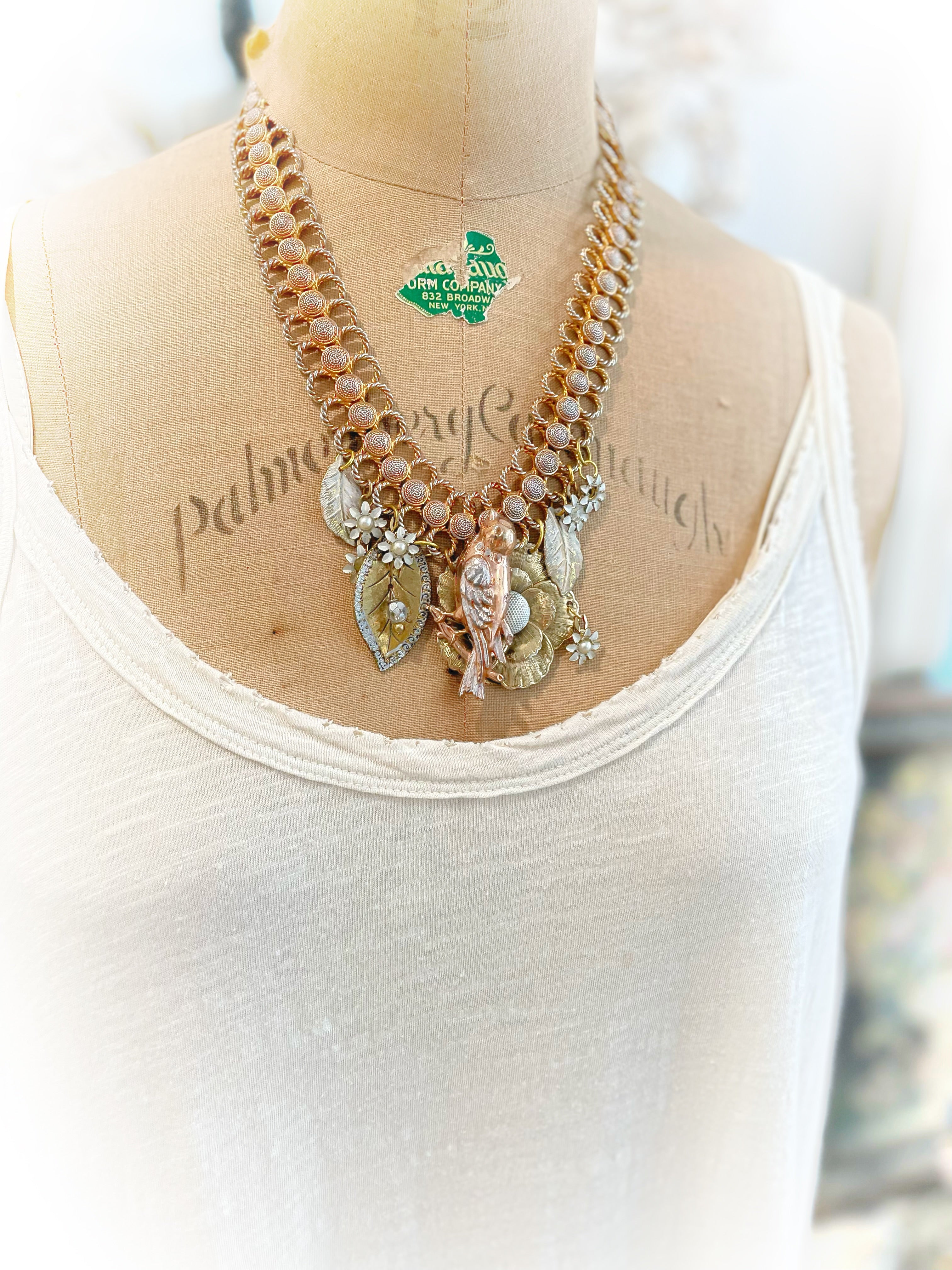 Vintage Bird Nesting