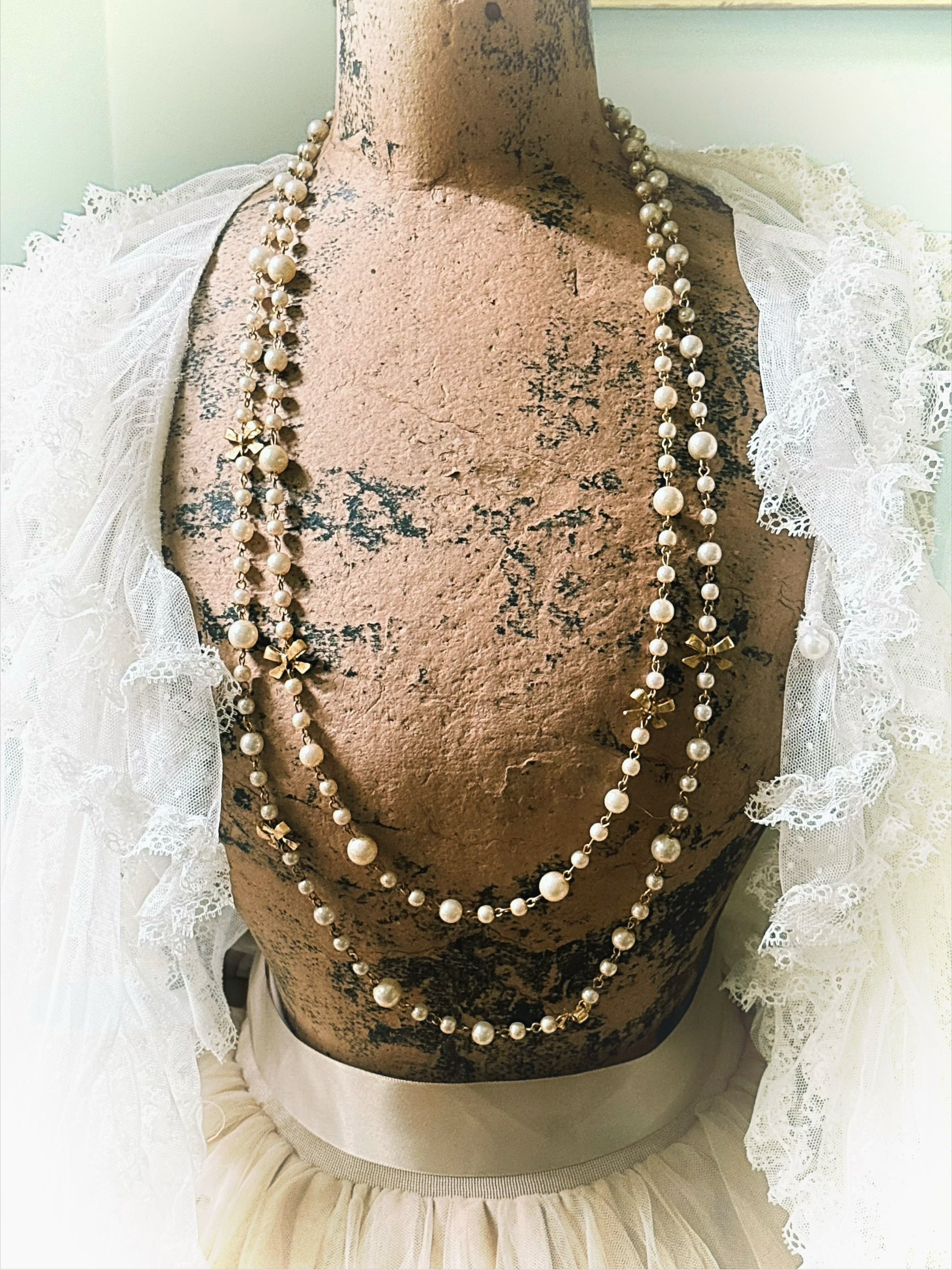 Bow Layering Necklace