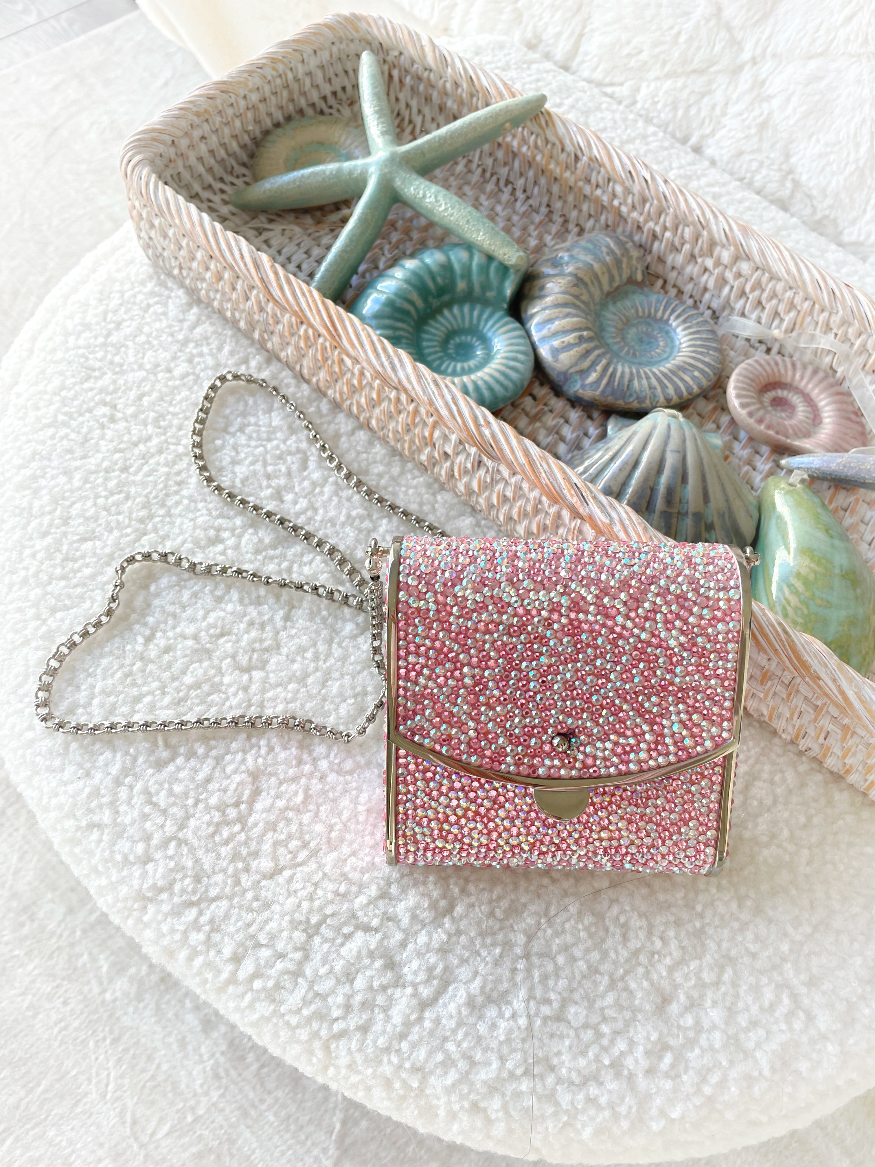 Stuart Weitzman Crystal Mini Purse