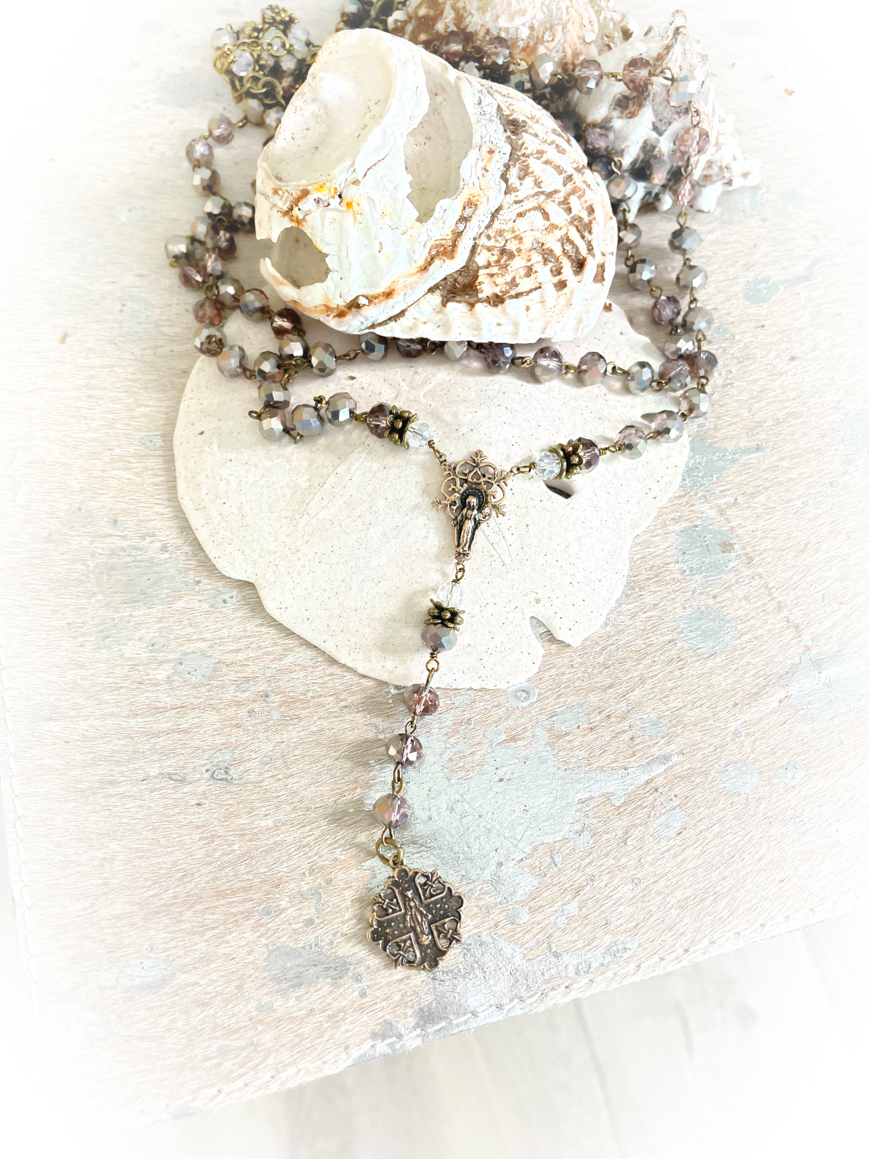 Chocolate Berry Double Necklace