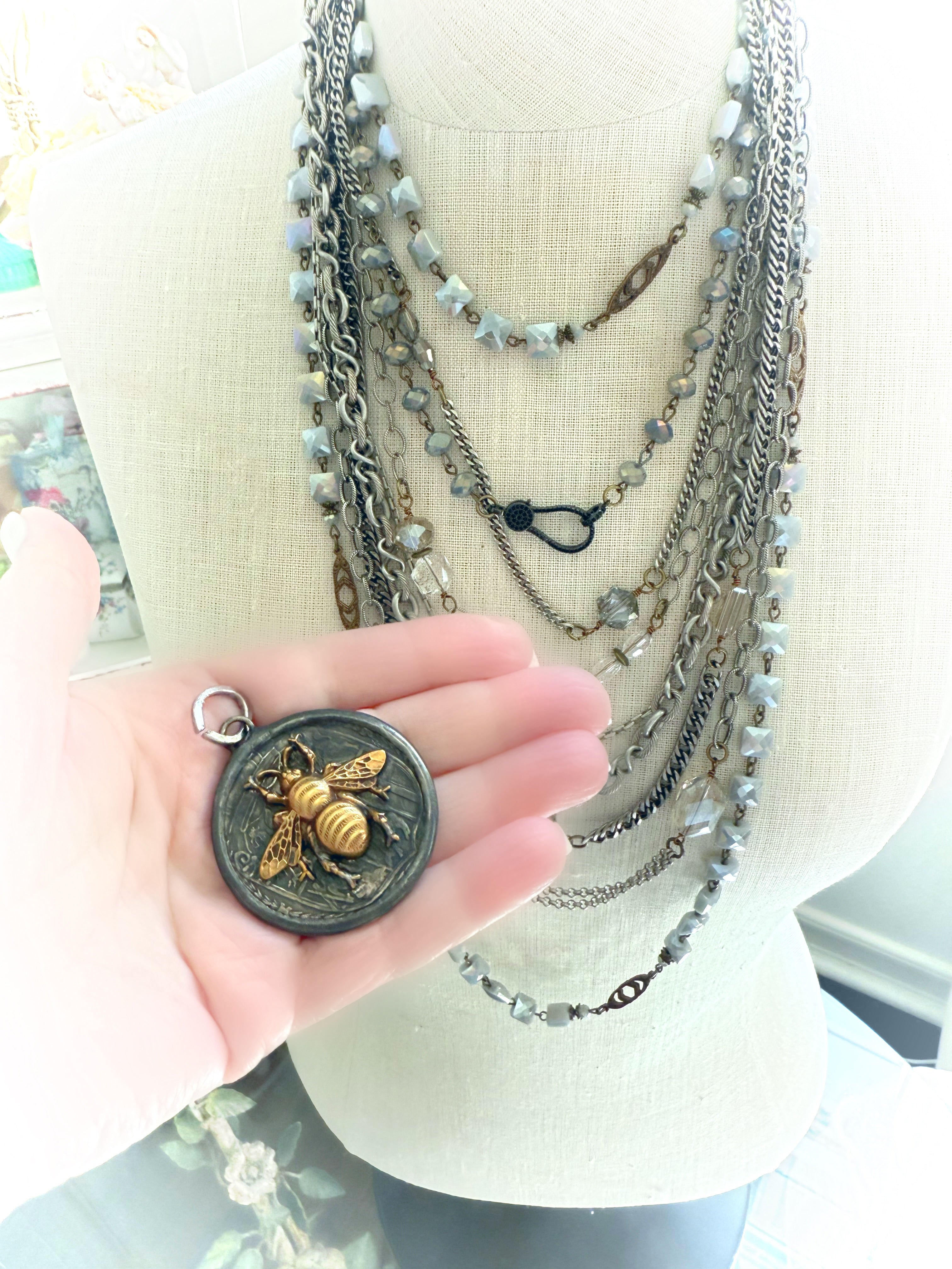 Grey Blue Bumblebee